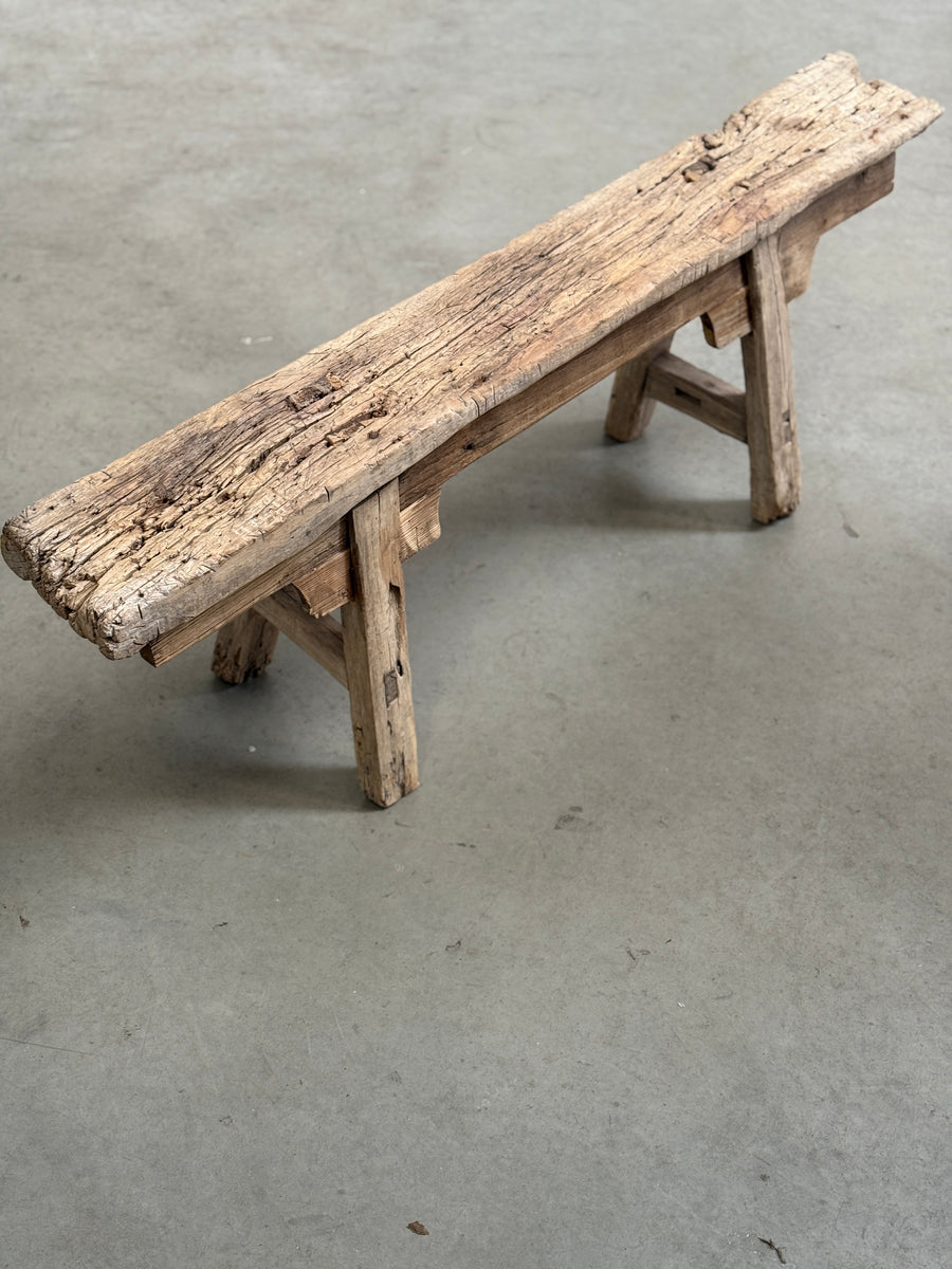 Rustic Reclaimed Bench