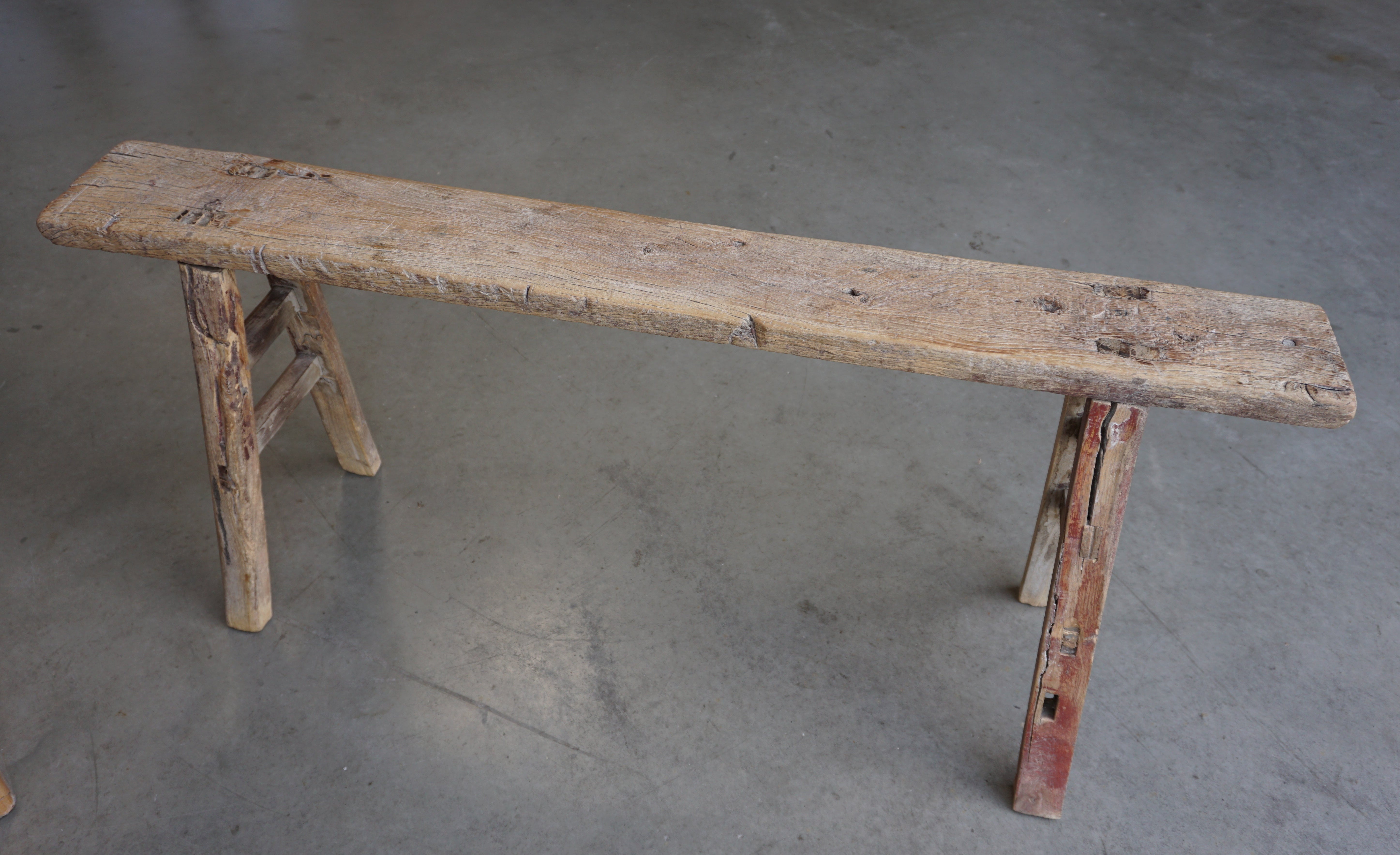 Rustic Reclaimed Bench