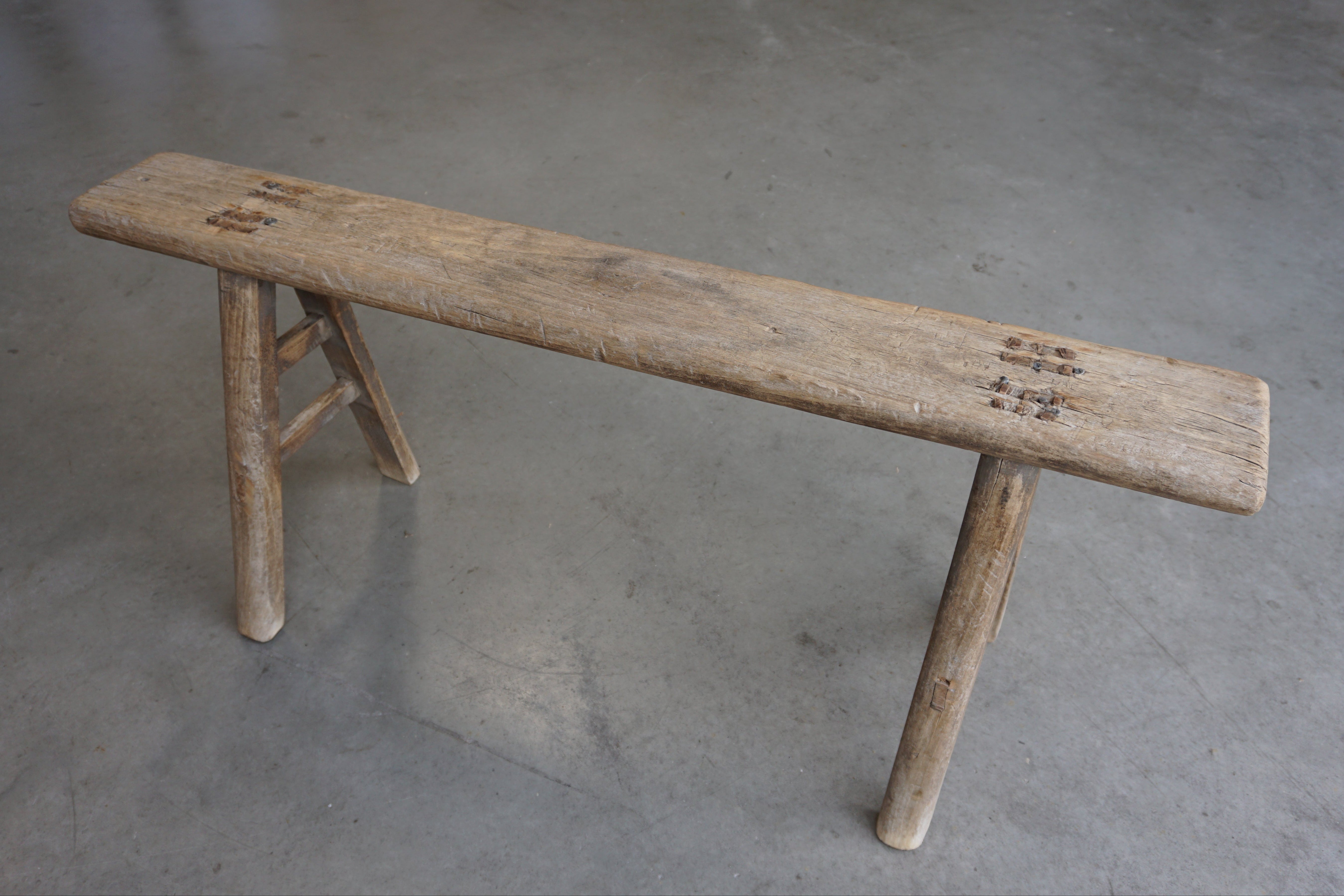 Rustic Reclaimed Bench