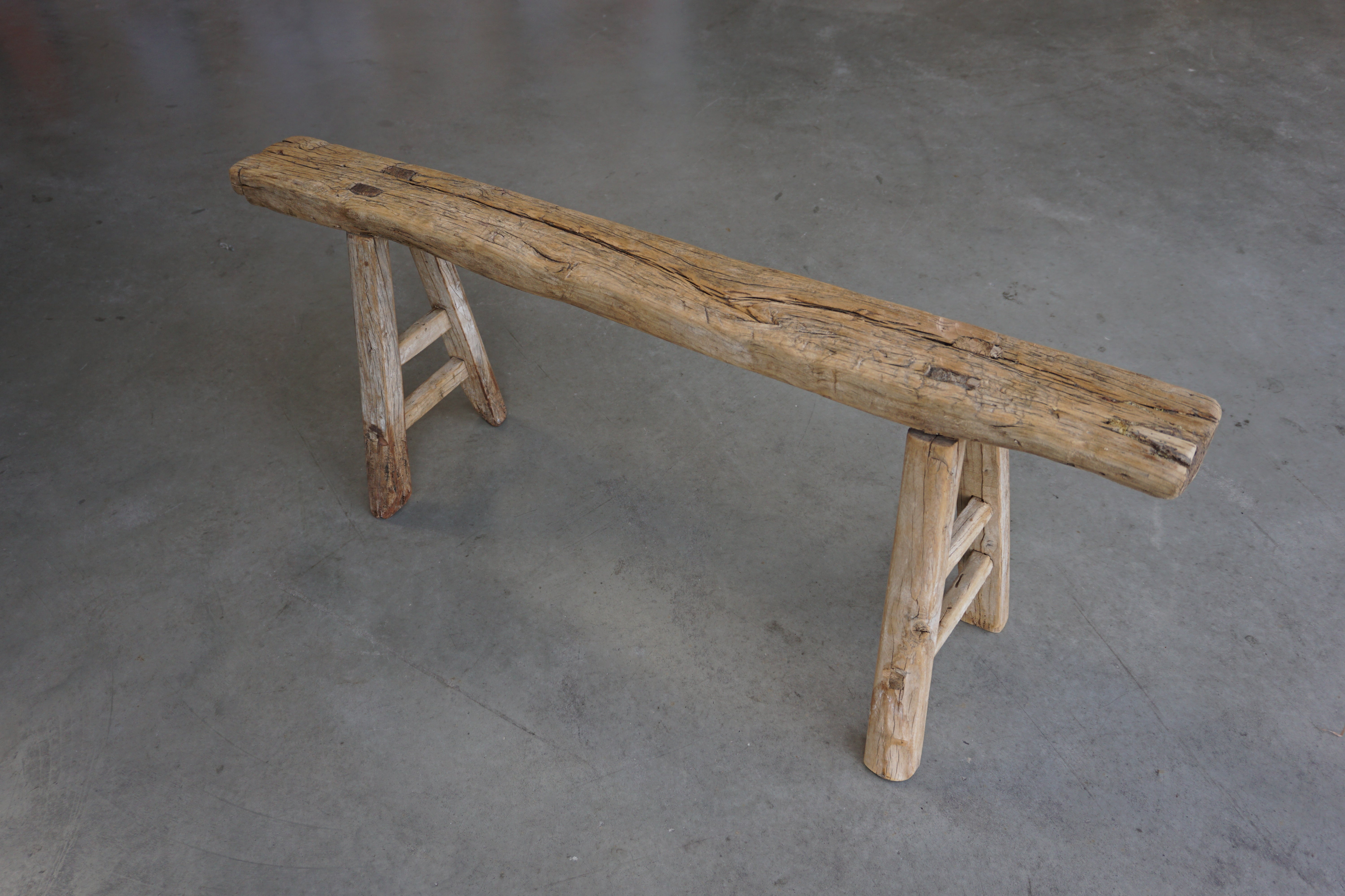 Rustic Reclaimed Bench