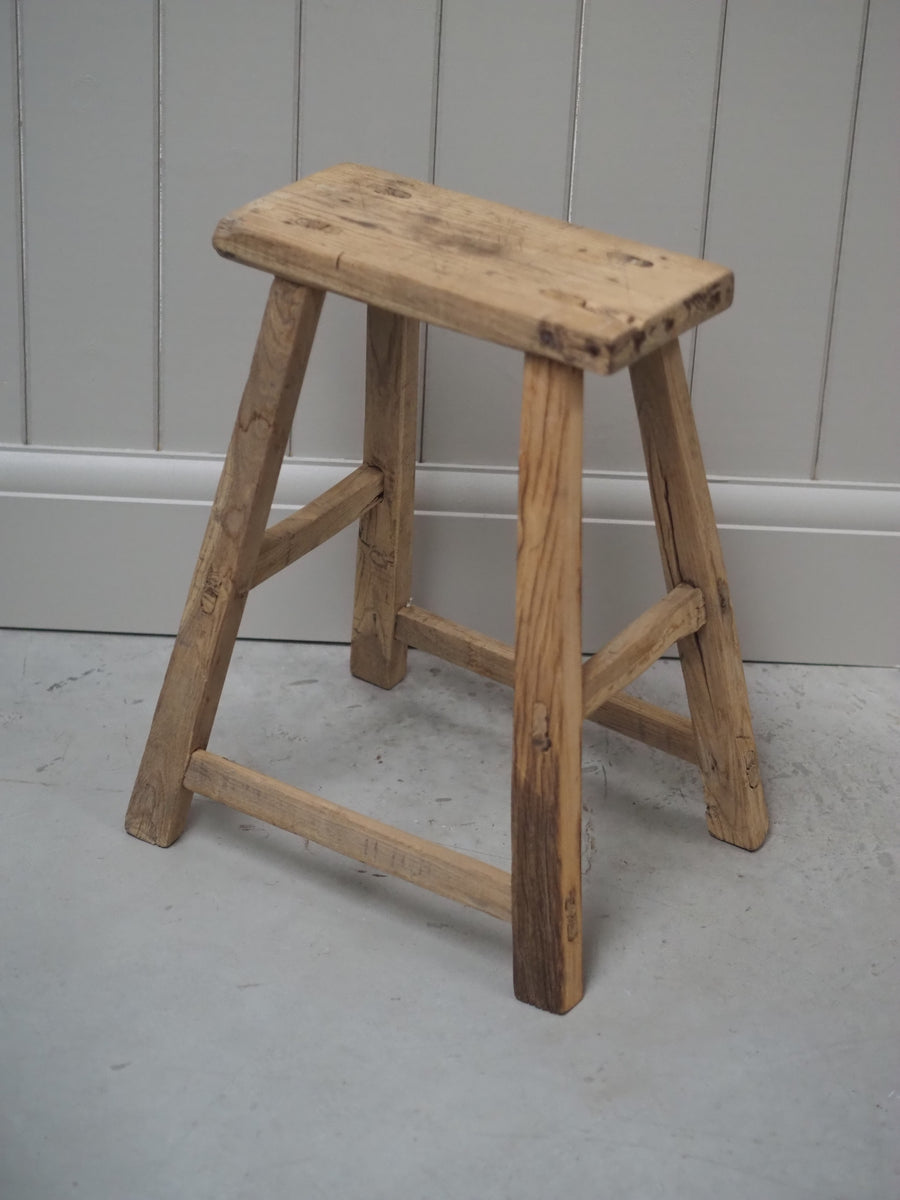 Rustic Reclaimed Stool