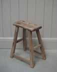 Rustic Reclaimed Stool