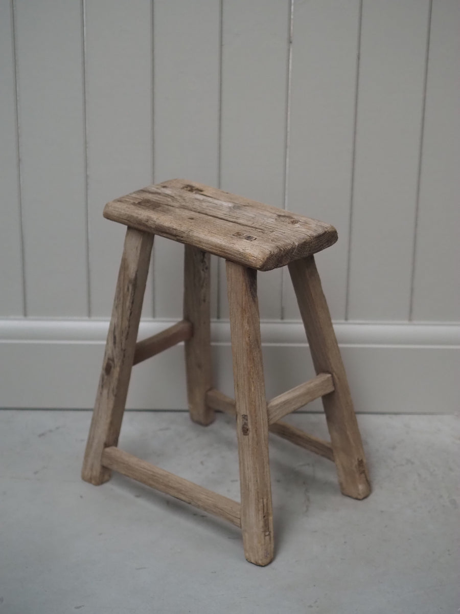 Rustic Reclaimed Stool