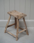 Rustic Reclaimed Stool