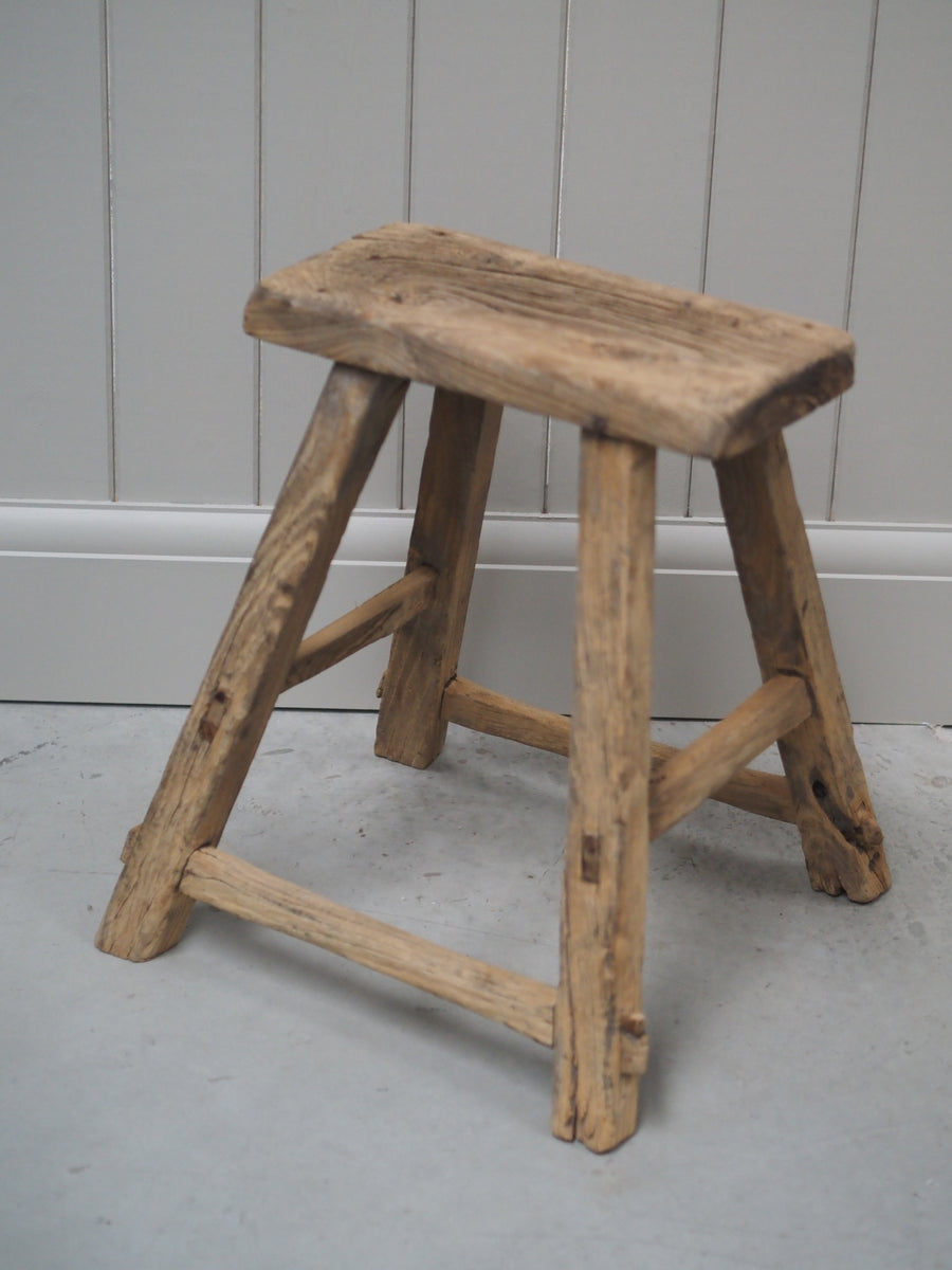 Rustic Reclaimed Stool