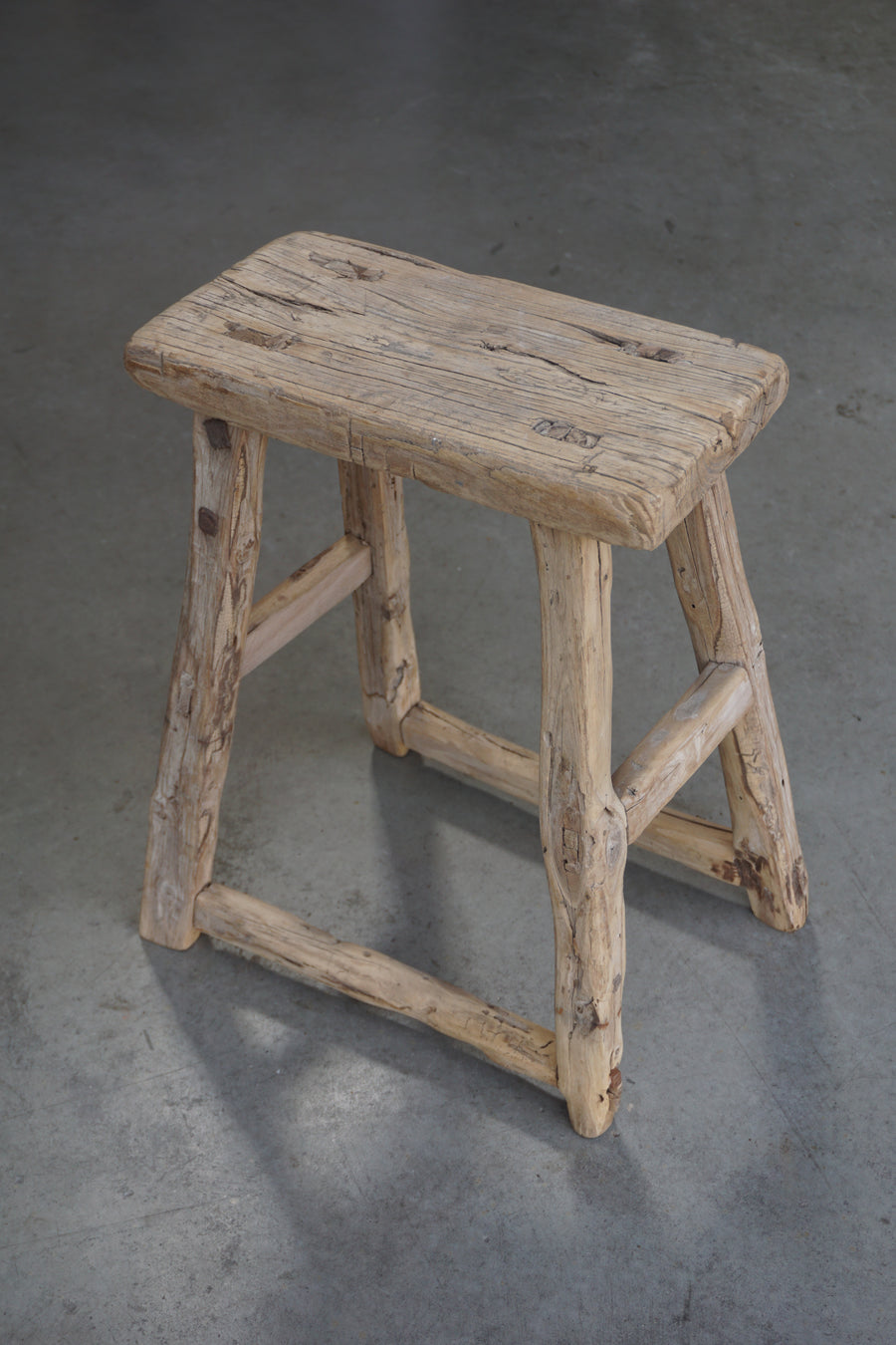 Rustic Reclaimed Stool