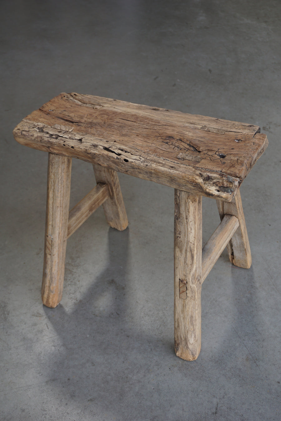 Rustic Reclaimed Side Table