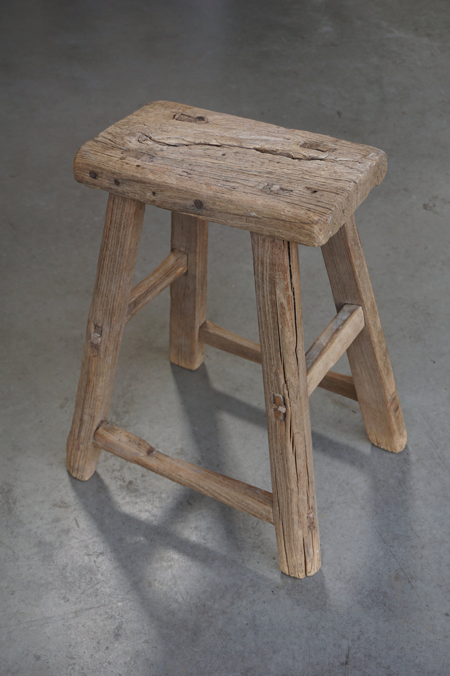 Rustic Reclaimed Stool