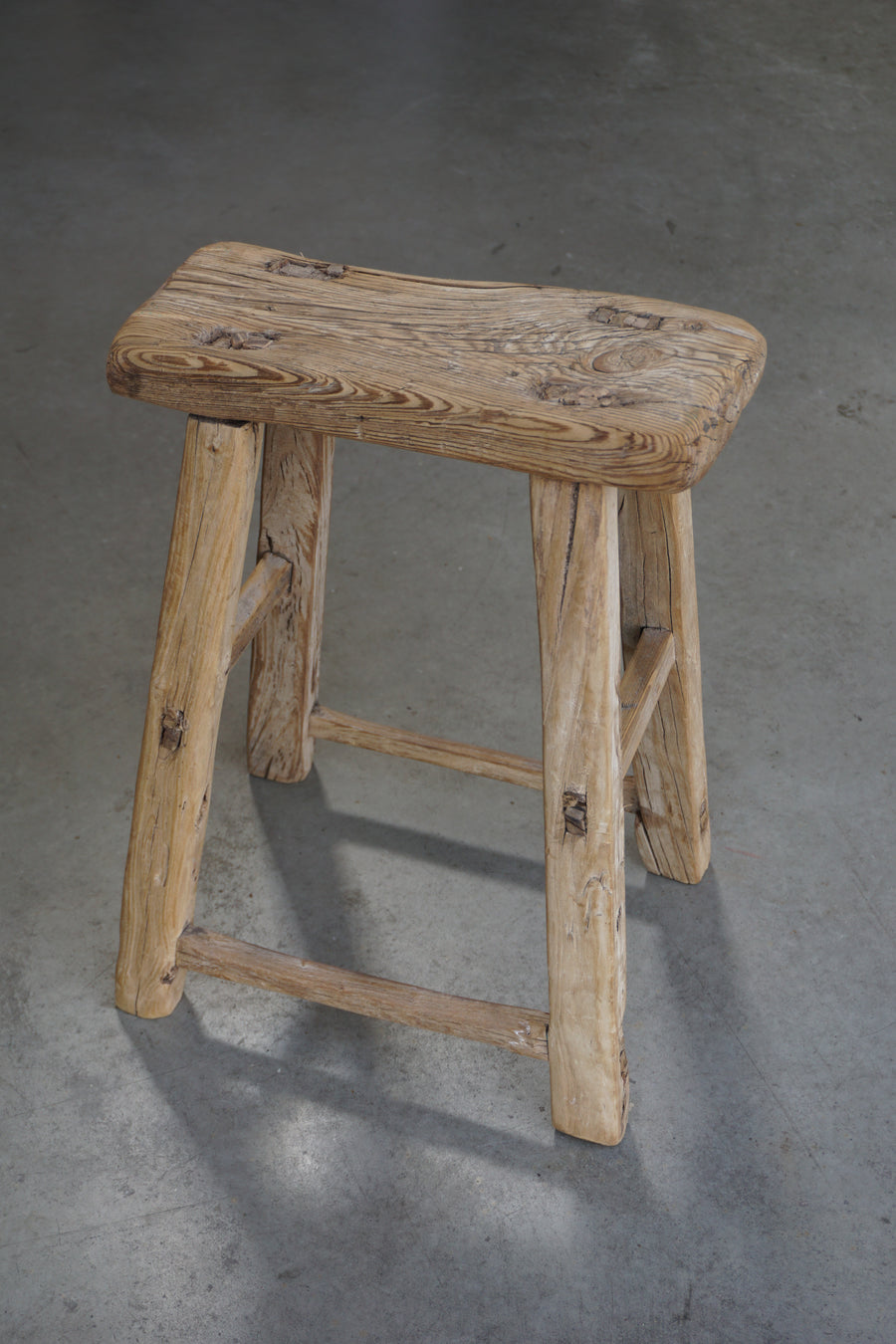 Rustic Reclaimed Stool