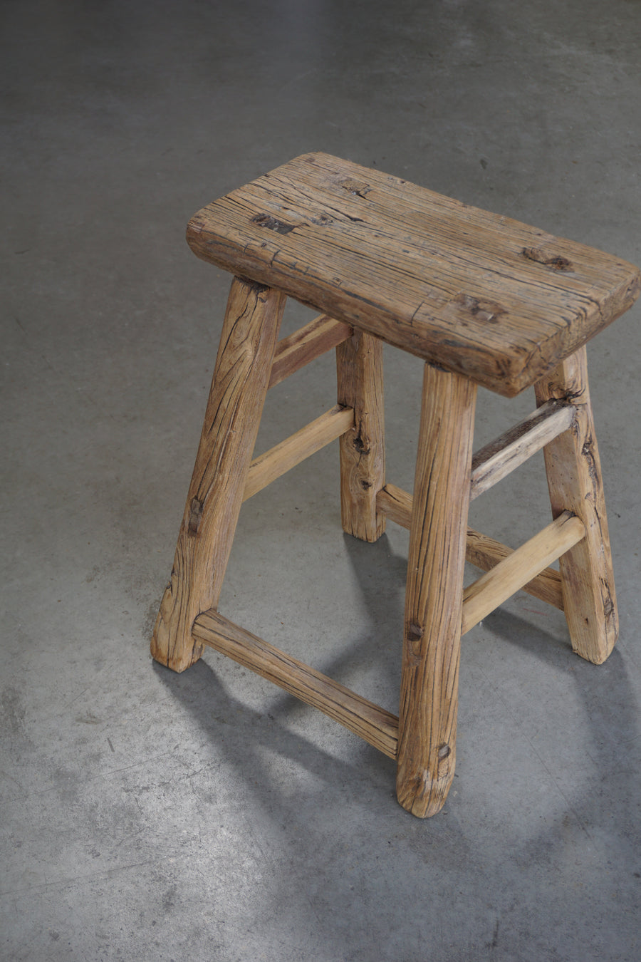 Rustic Reclaimed Stool