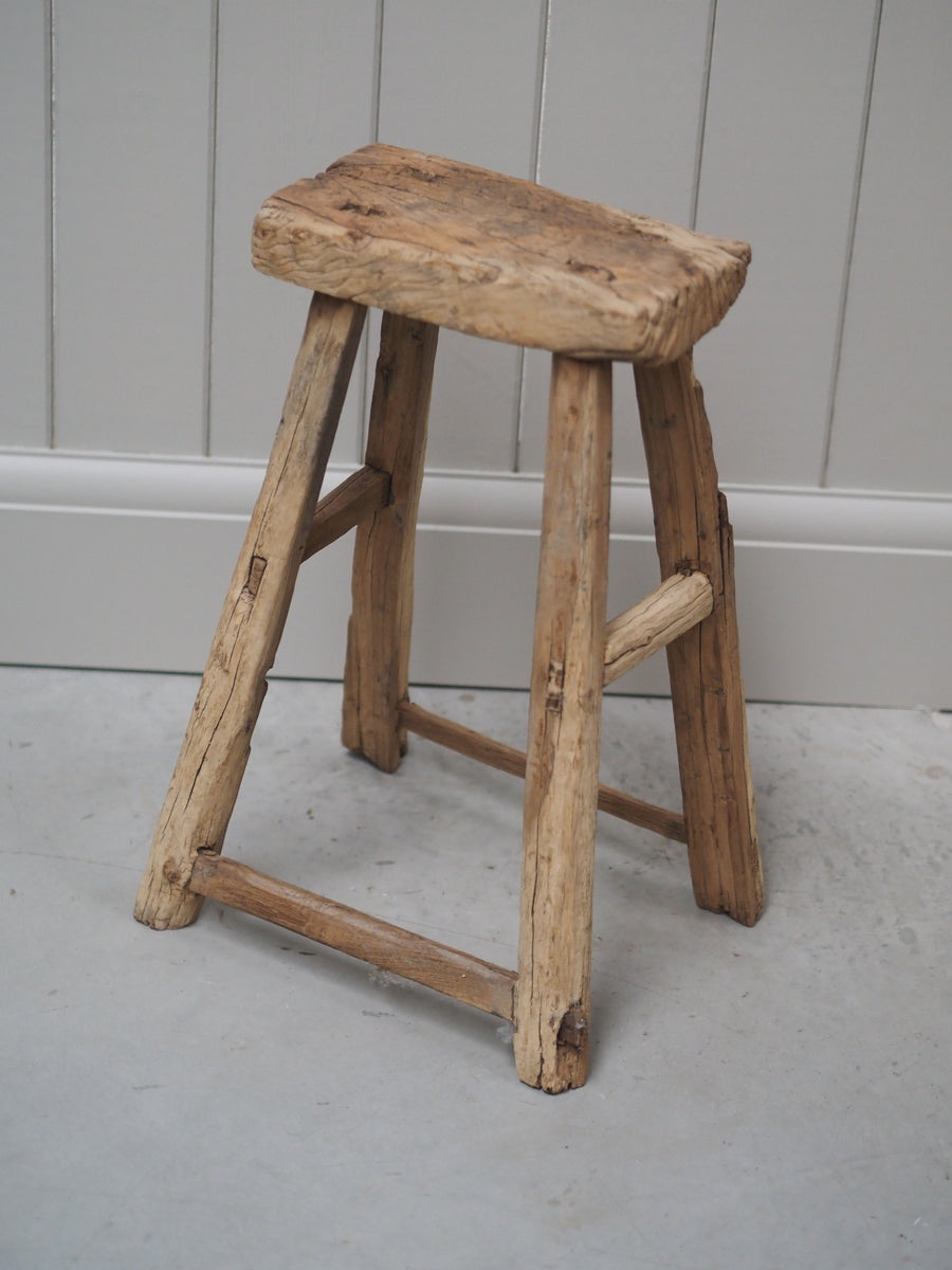 Rustic Reclaimed Stool