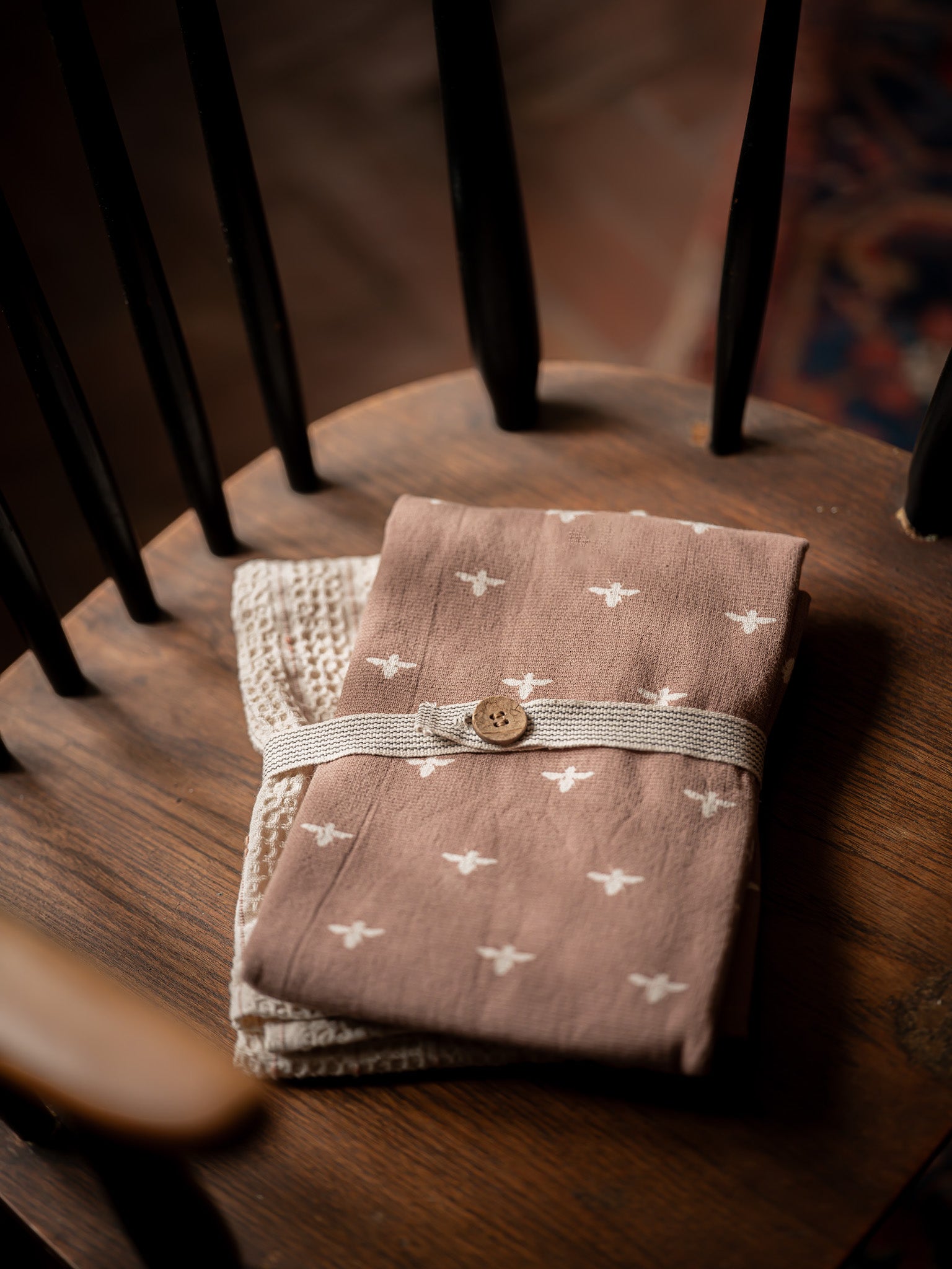 Luxury Mini Bee Tea Towel 2 pack