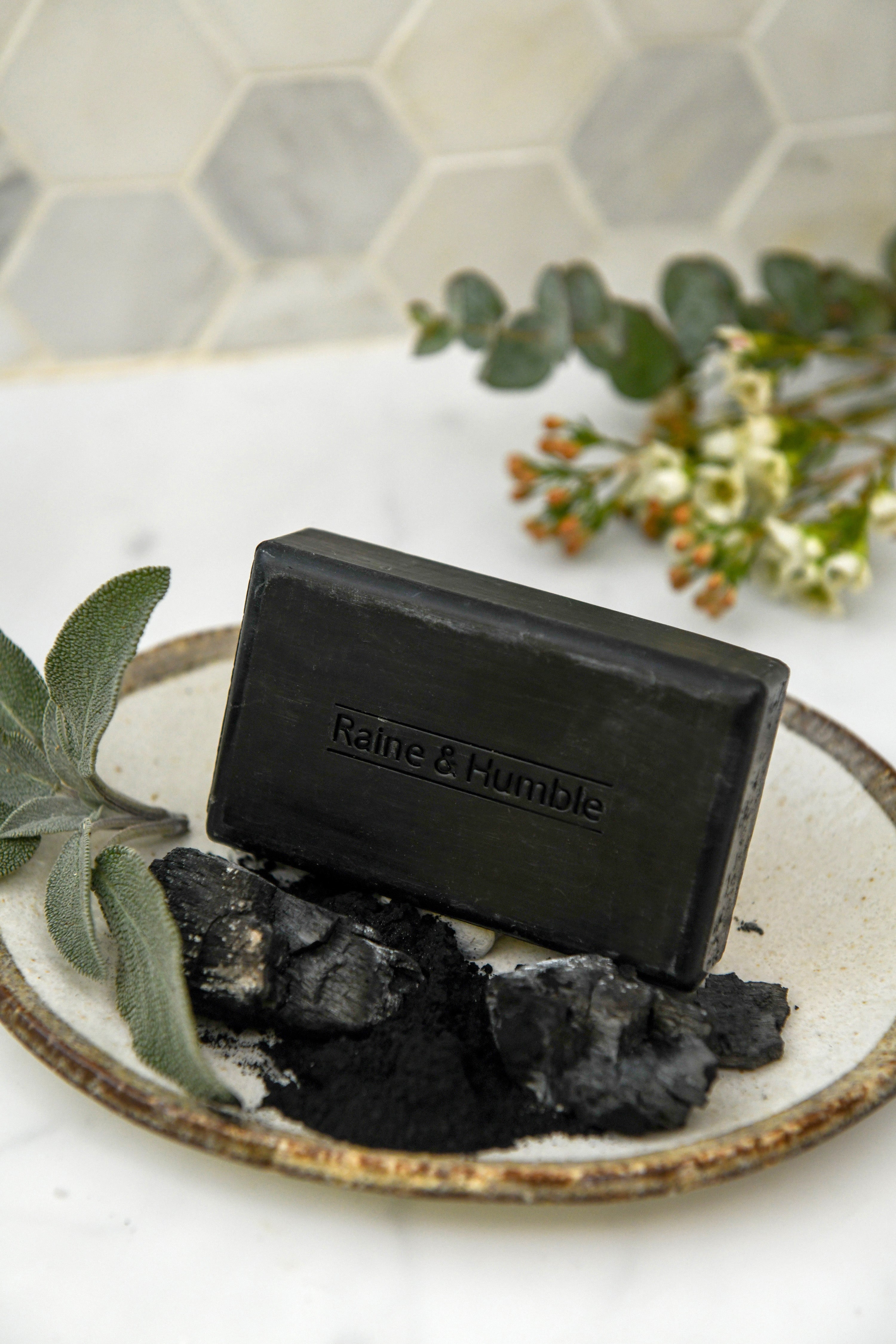 Sage and Charcoal Soap bar