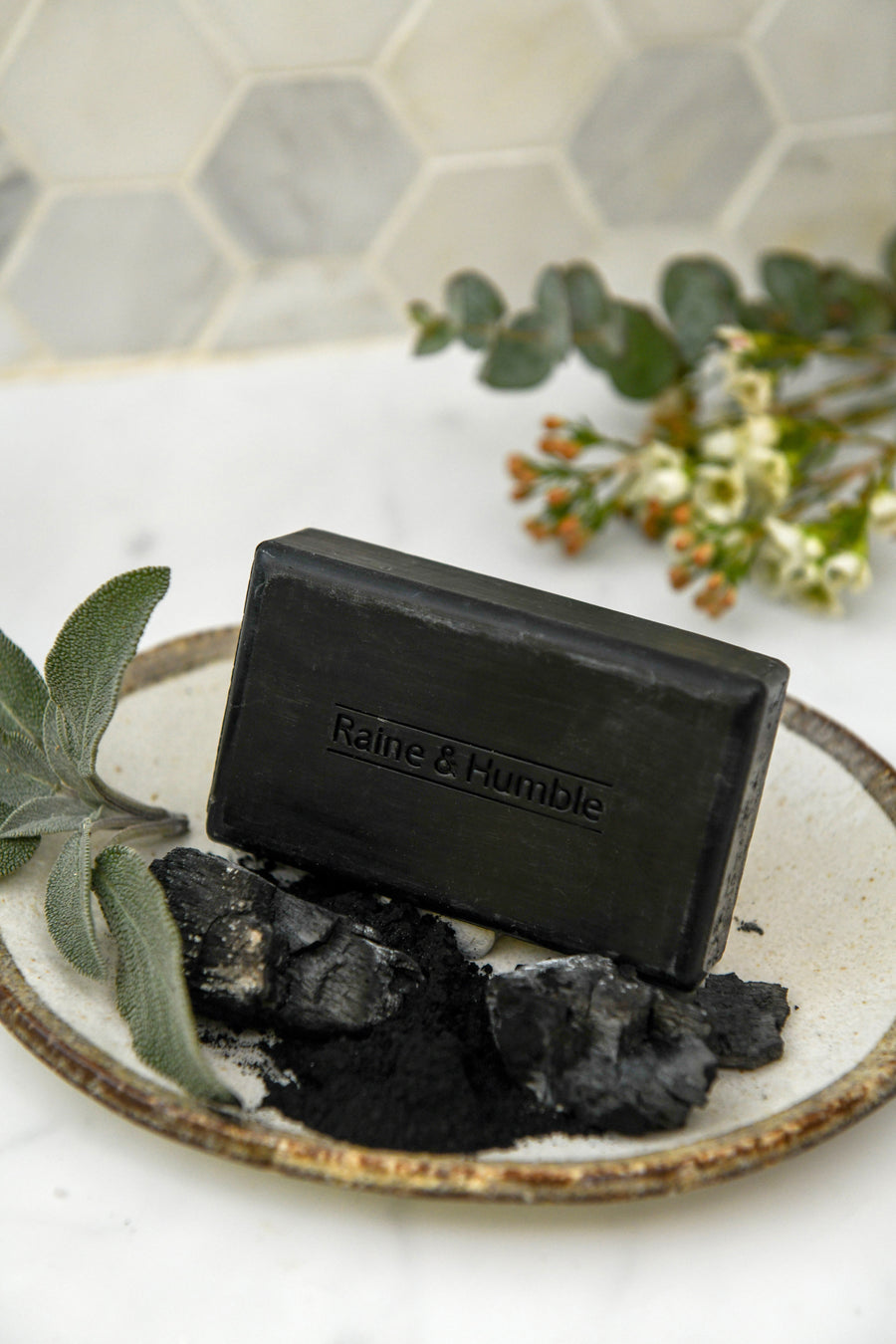 Sage and Charcoal Soap bar