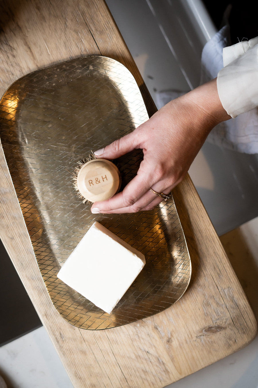 Etched Brass Tray