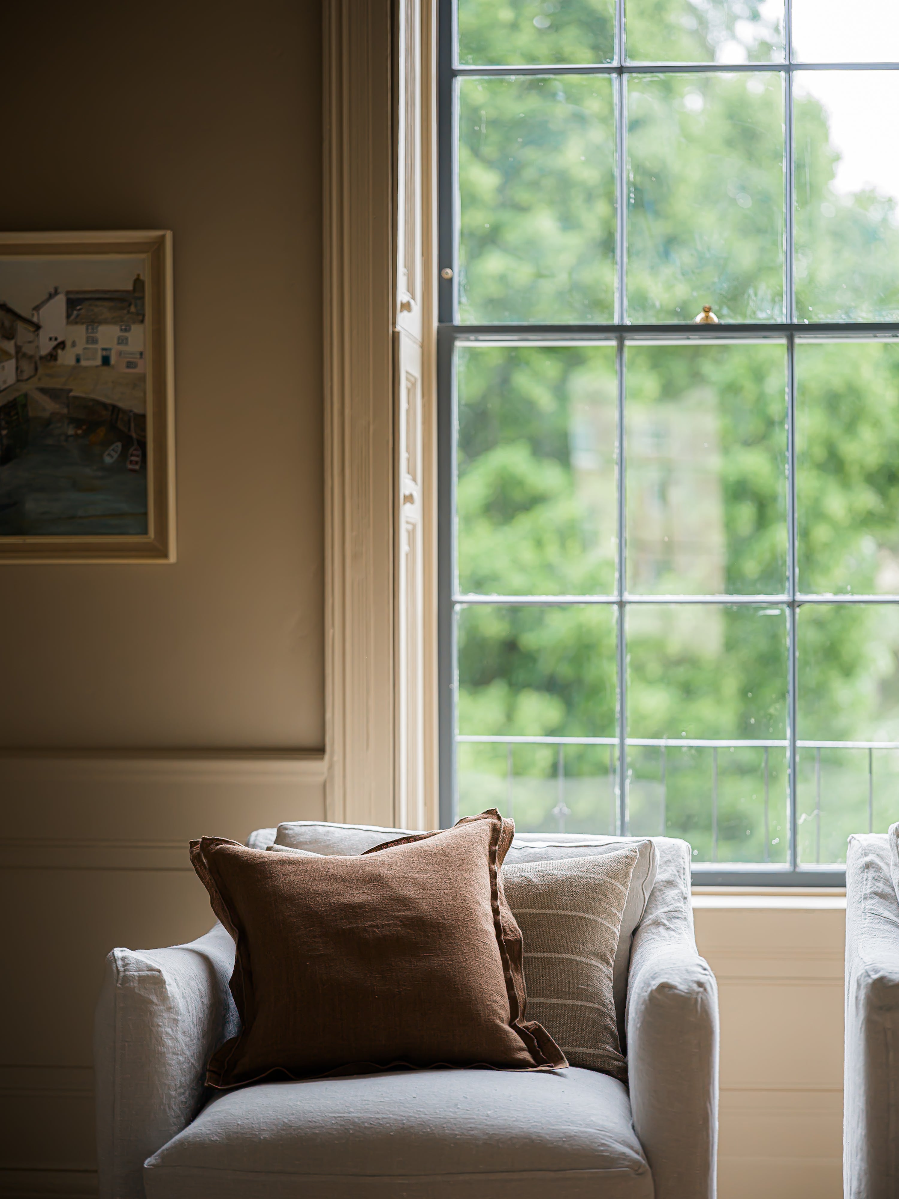 The Norfolk Collection | The Salthouse Linen Cushion | Thatch