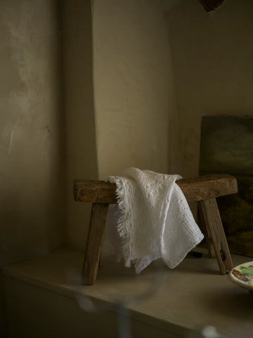 Petite Rustic Reclaimed Stool