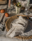 The Provence Stripe Napkins | Fine Ginger Stripe