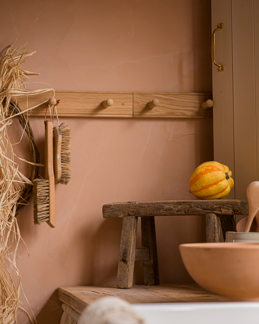 Petite Rustic Reclaimed Stool