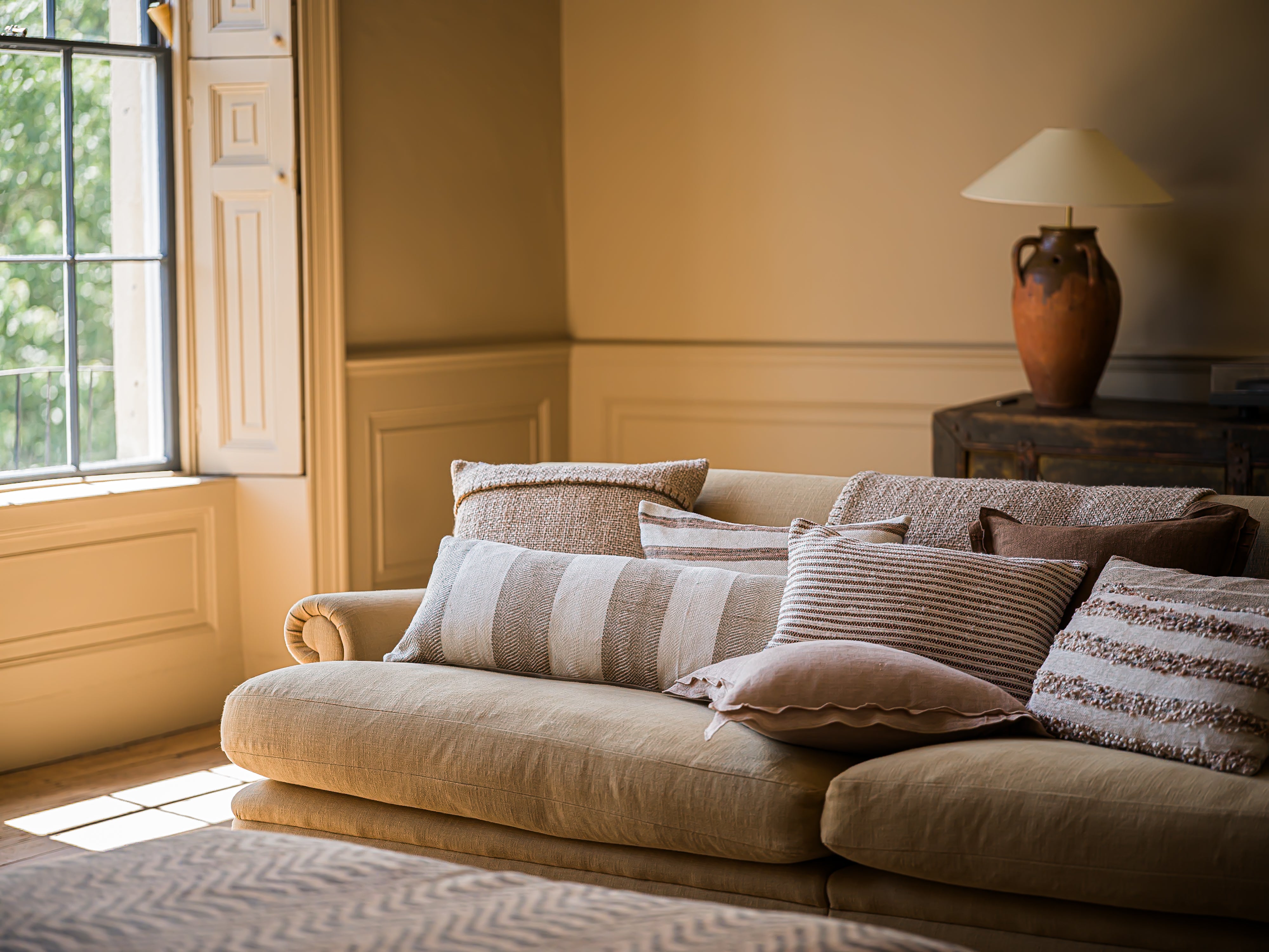 The Norfolk Collection | Holkham Bolster Cushion