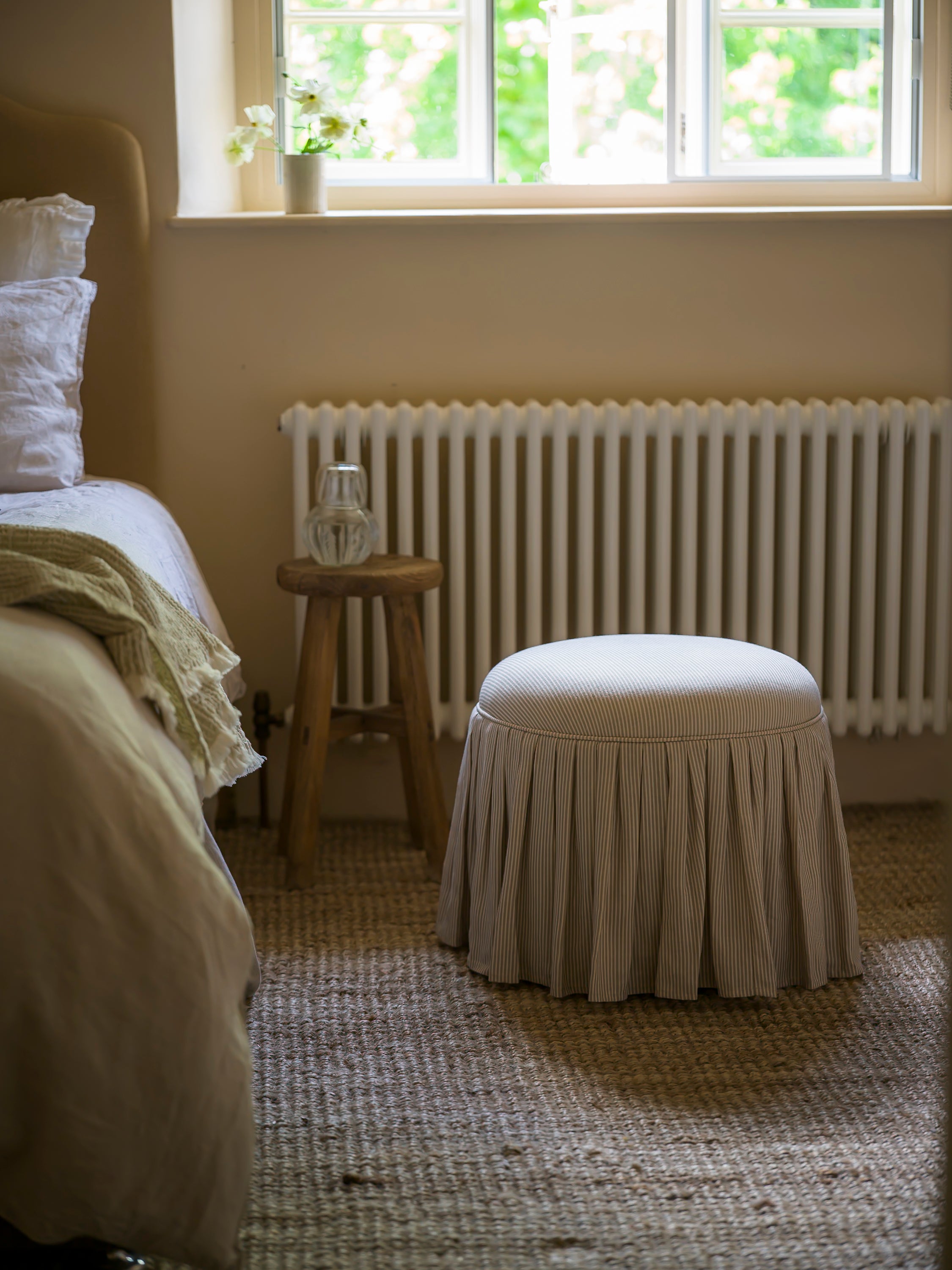 The Romantic Frilly Pouffe