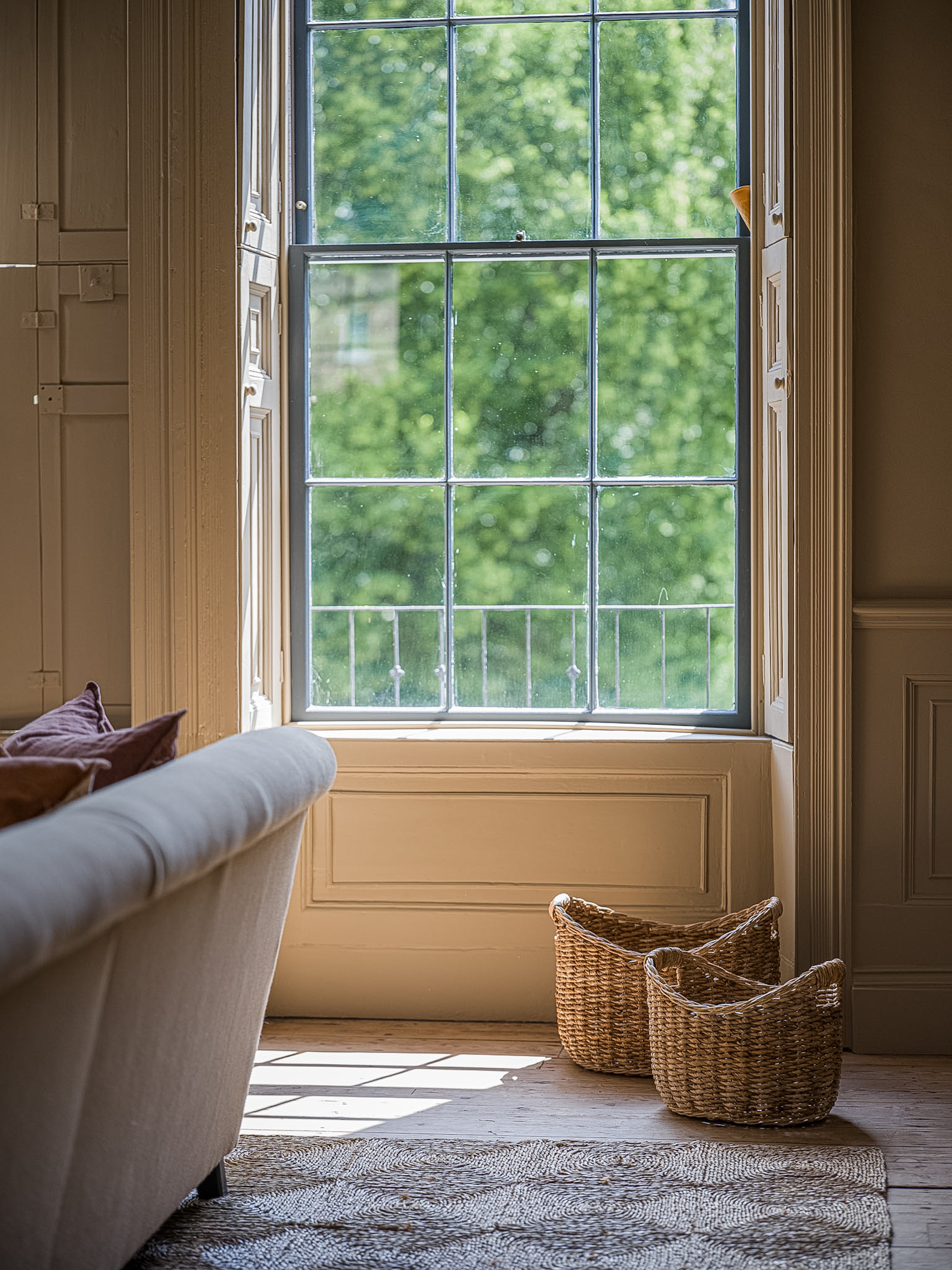 The Norfolk Basket Collection | Handwoven Curved Carry Basket