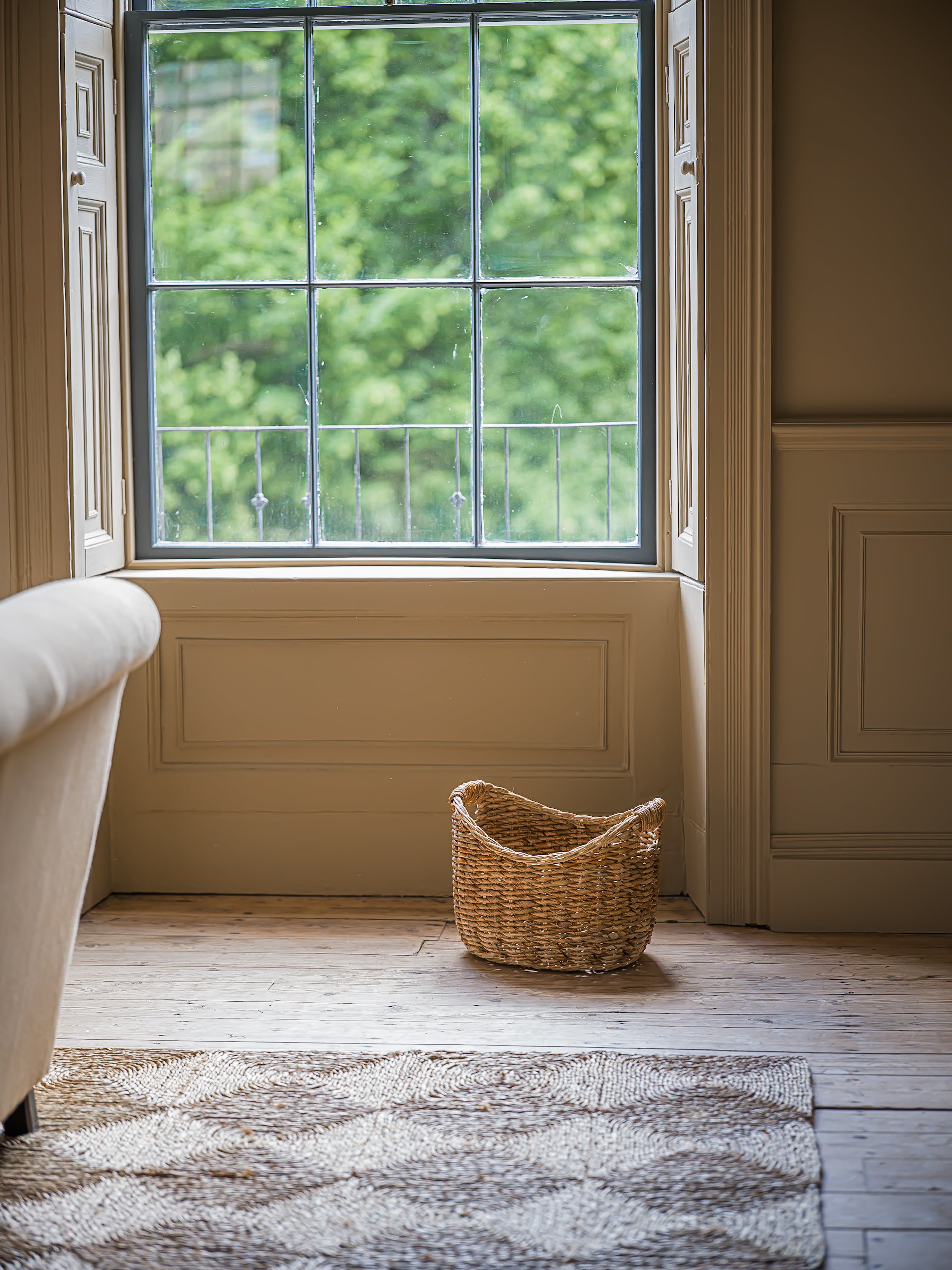 The Norfolk Basket Collection | Handwoven Curved Carry Basket