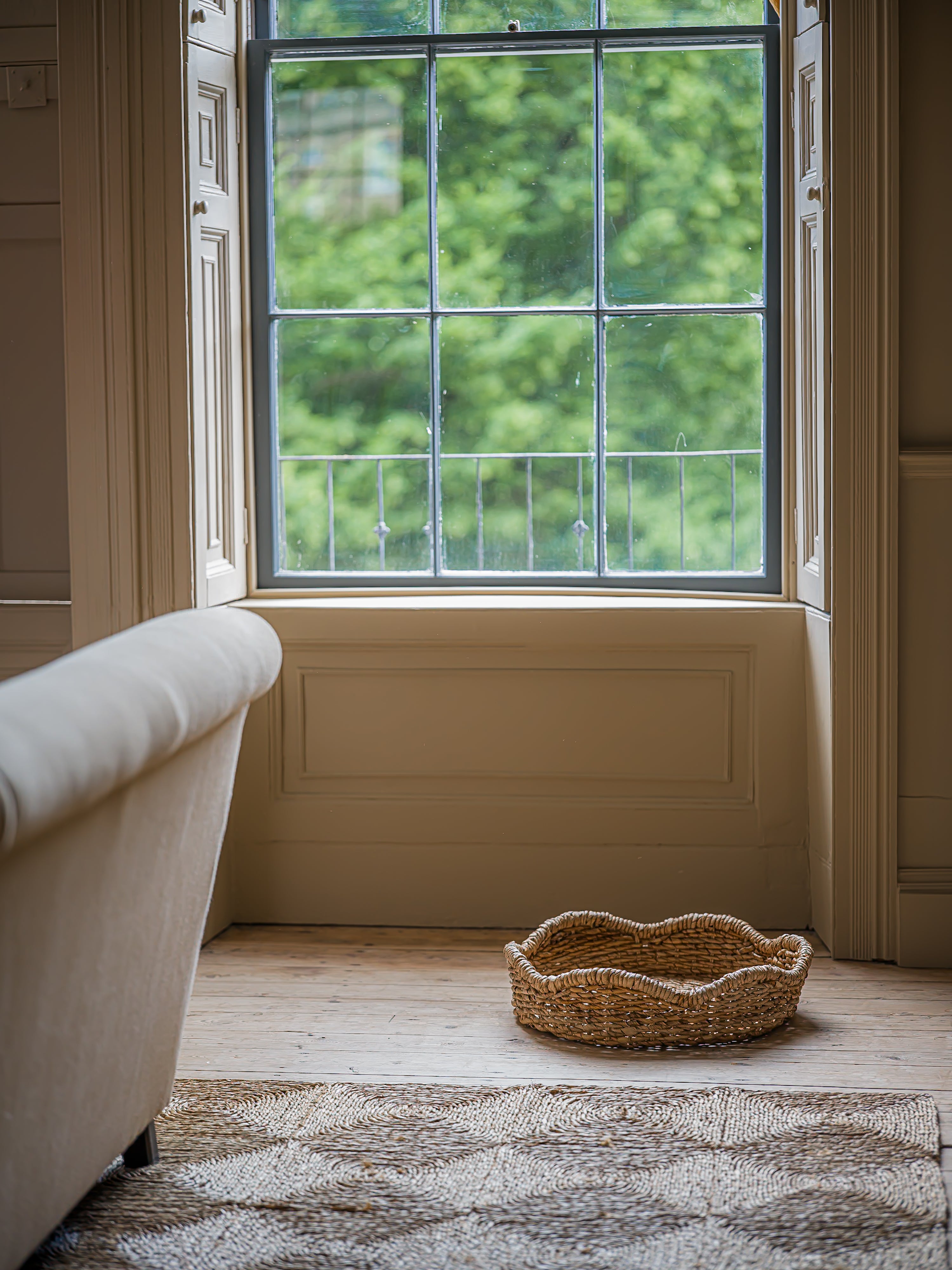 The Norfolk Basket Collection | Handwoven Scalloped