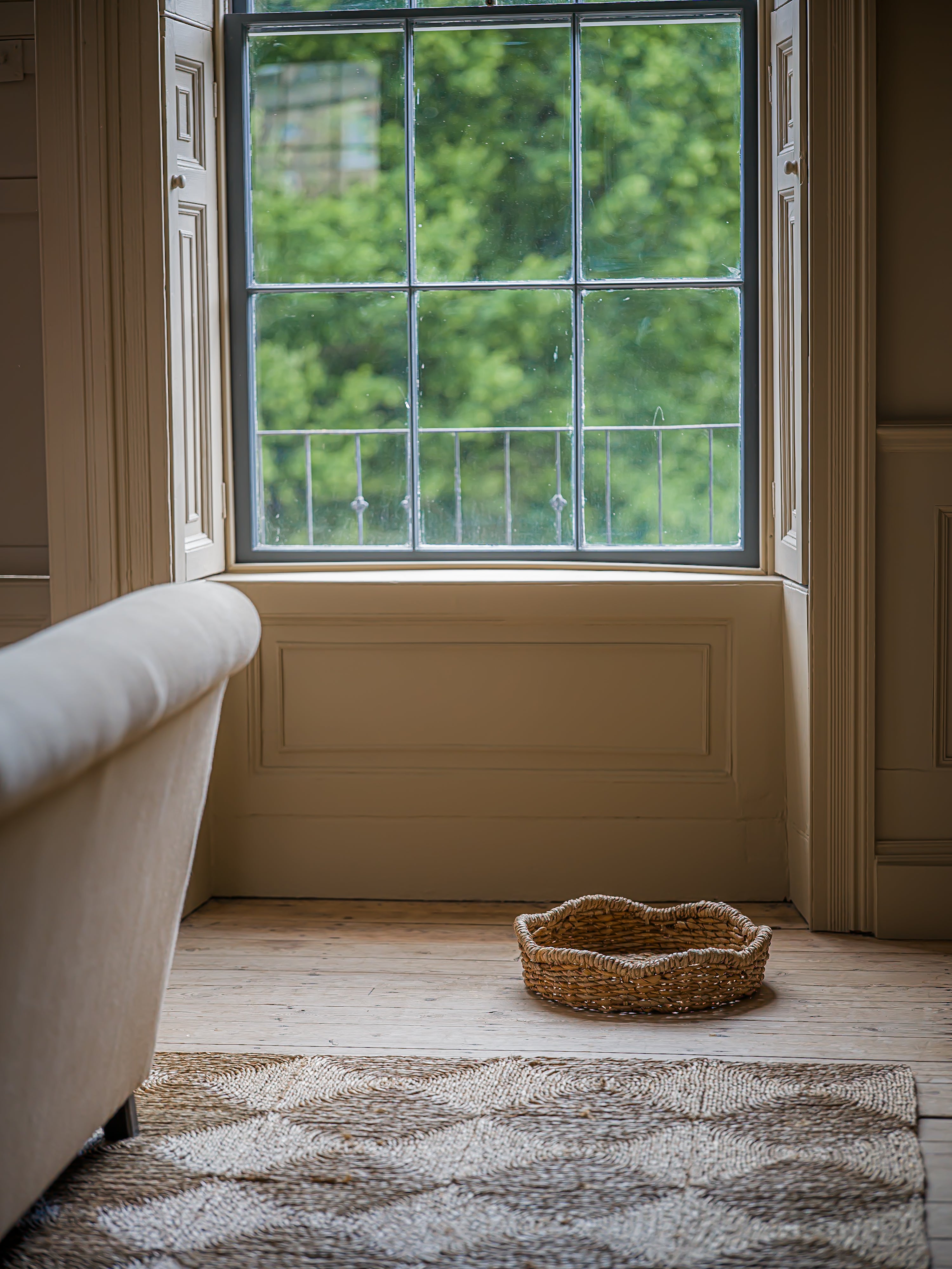 The Norfolk Basket Collection | Handwoven Scalloped