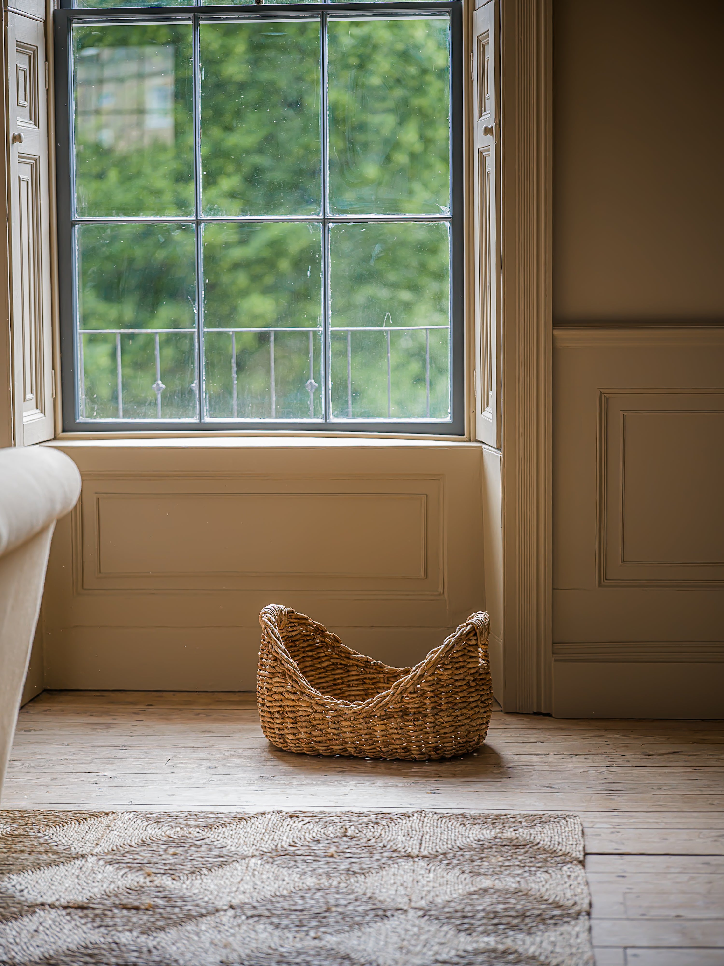 The Norfolk Basket Collection | Handwoven Curved Basket