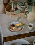 The Timeless Linen Table Runner - Antique Cream