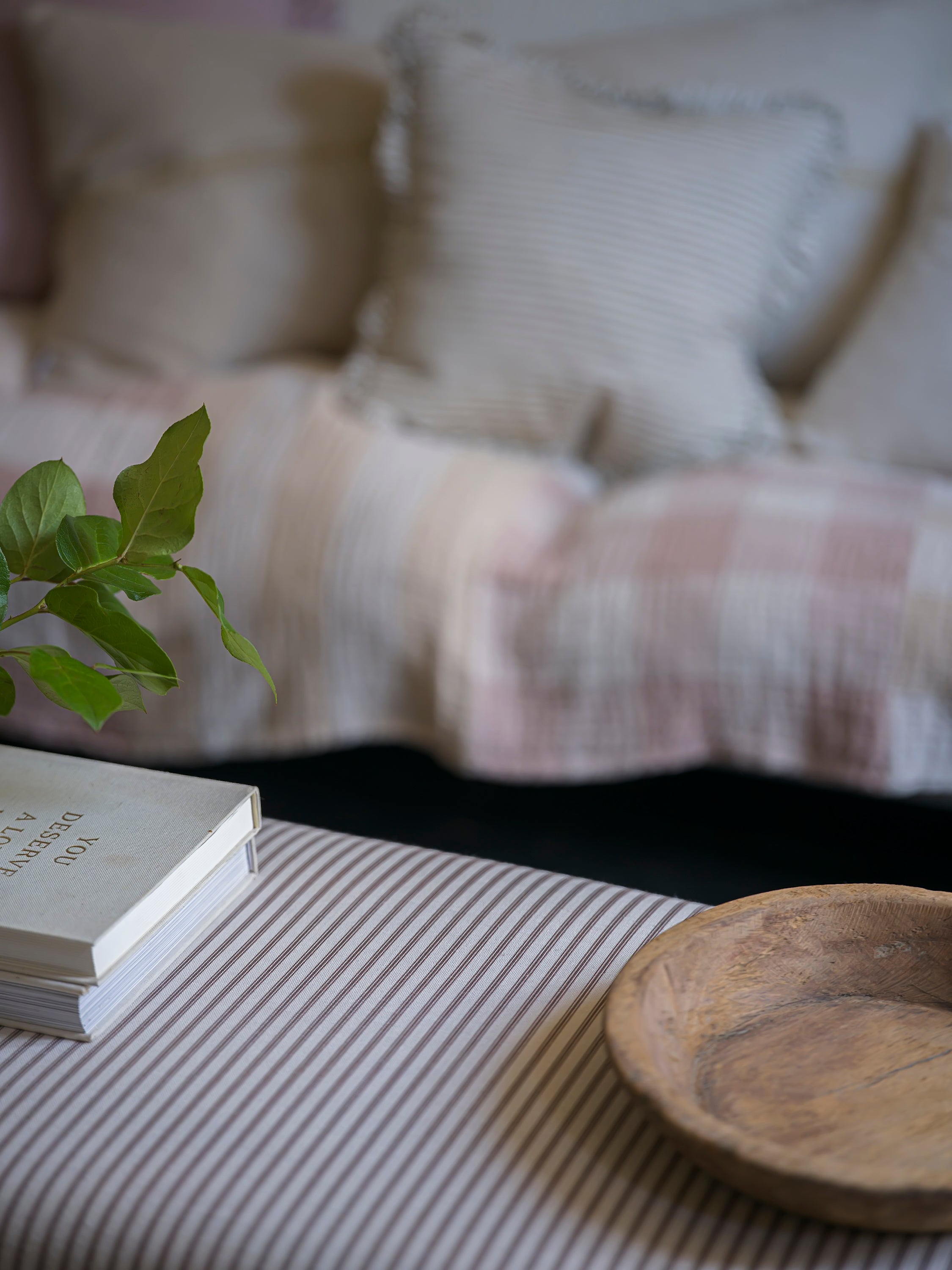 The Romantic Frilly Footstool