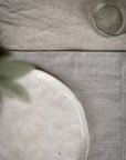Pinstripe Placemat - Charcoal