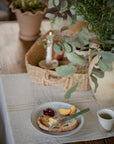 The Timeless Linen Table Runner - Antique Cream