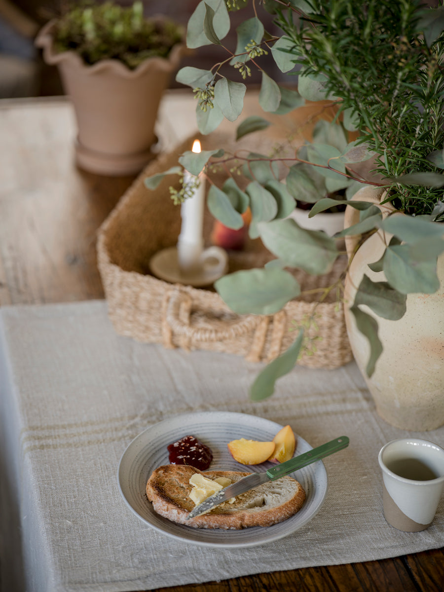 The Timeless Linen Table Runner - Antique Cream