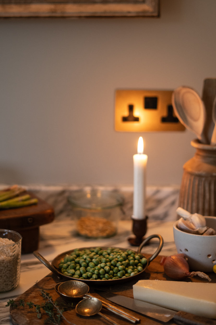 Round Brass Dish