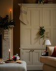 Timeless Linen Stocking  Blue