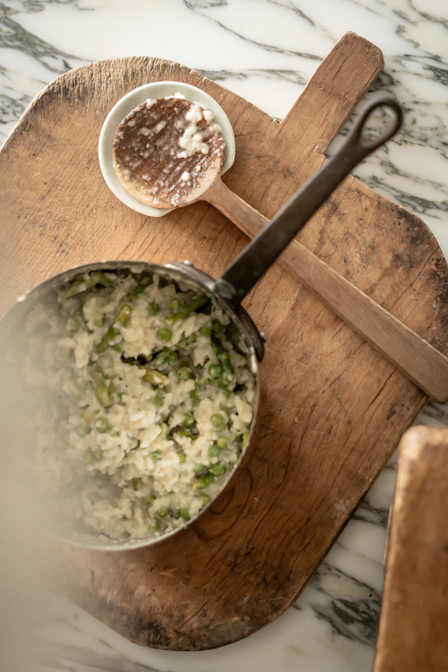 Stoneware Spoon Rest - Milk White