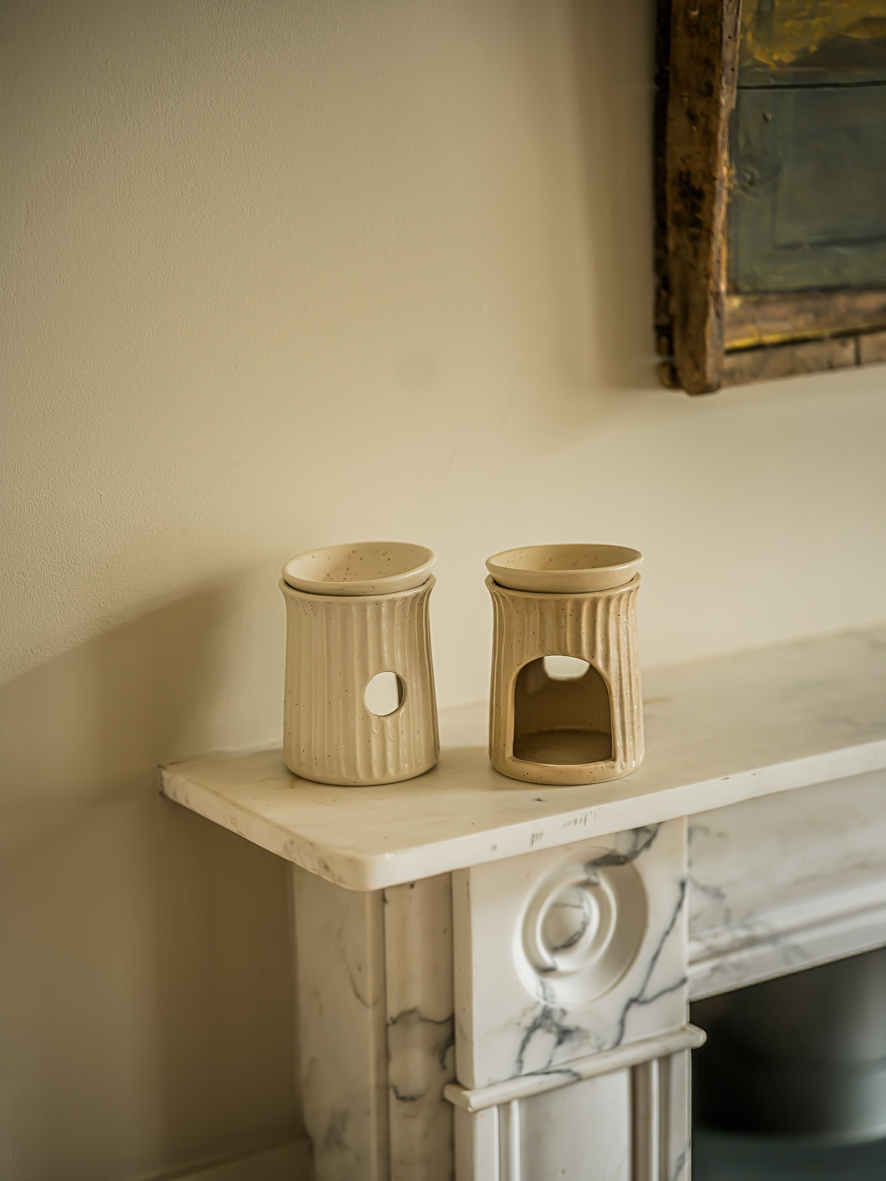 The Norfolk Collection | Wax Melt Burner | Weathered Oat