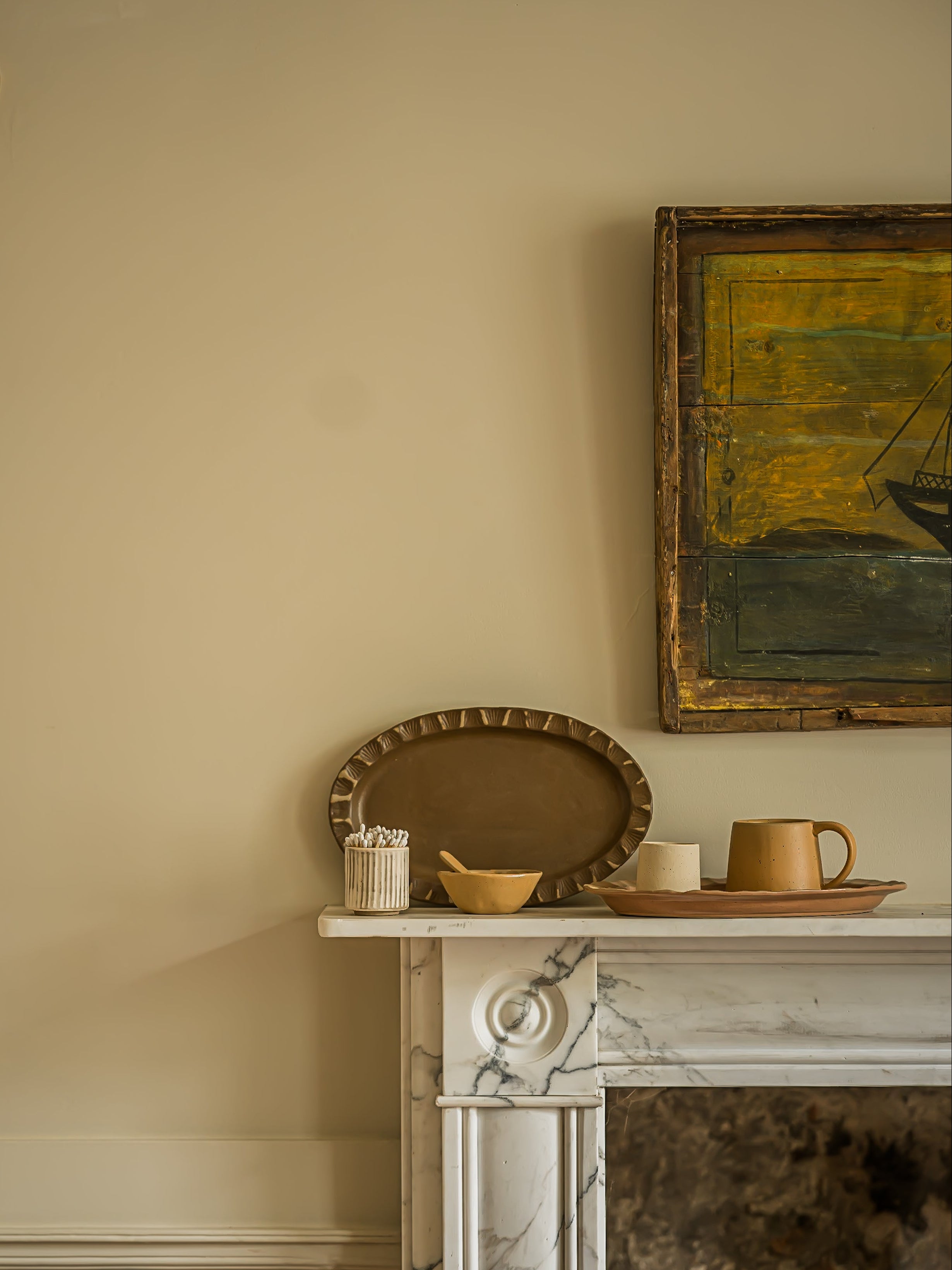 The Norfolk Collection | The Flint Tapered Mug-Drift Sand