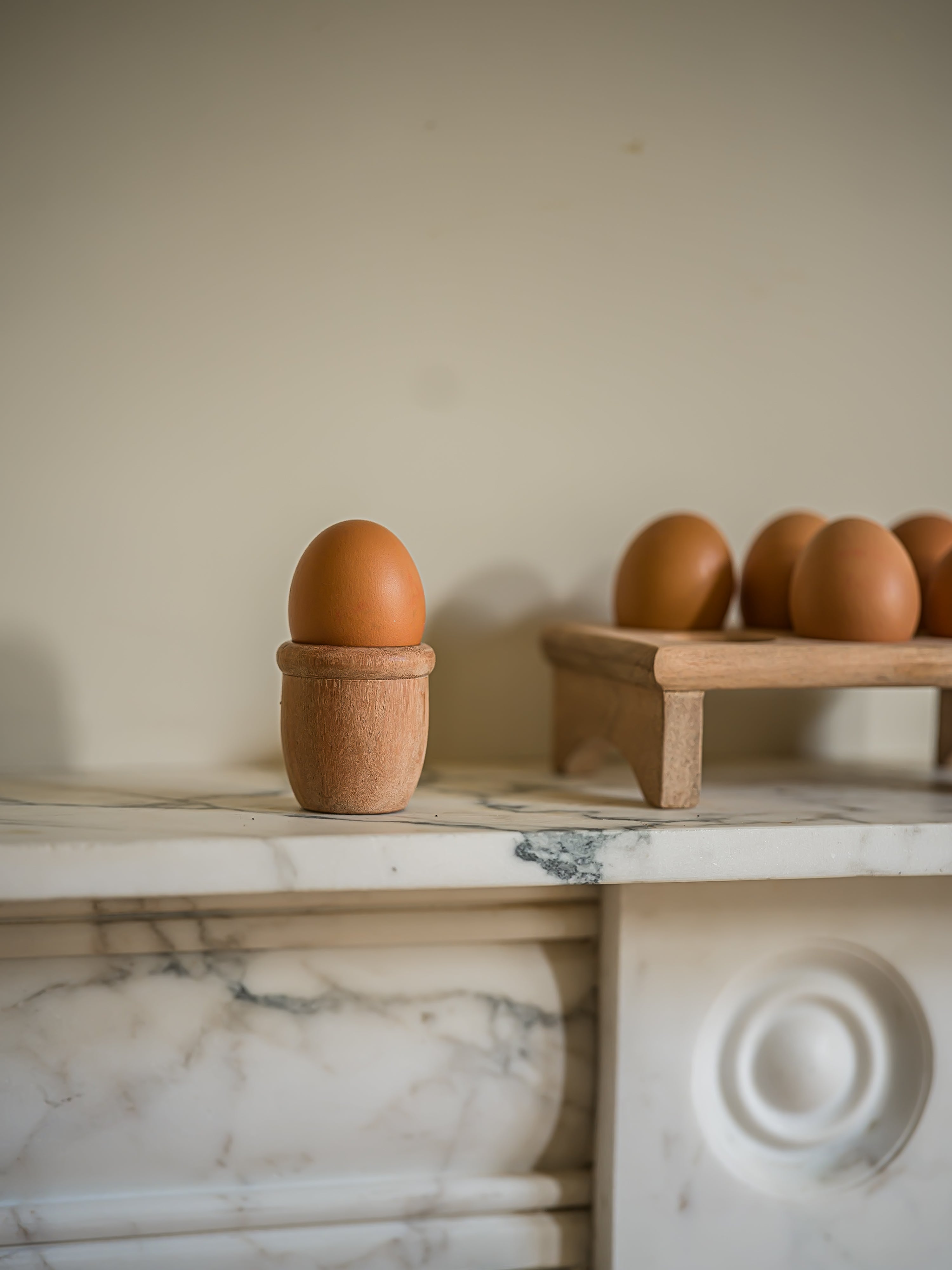 Acacia Wood Egg Cup