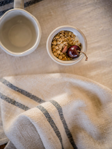 The Timeless Hand/Tea Towel - Blue