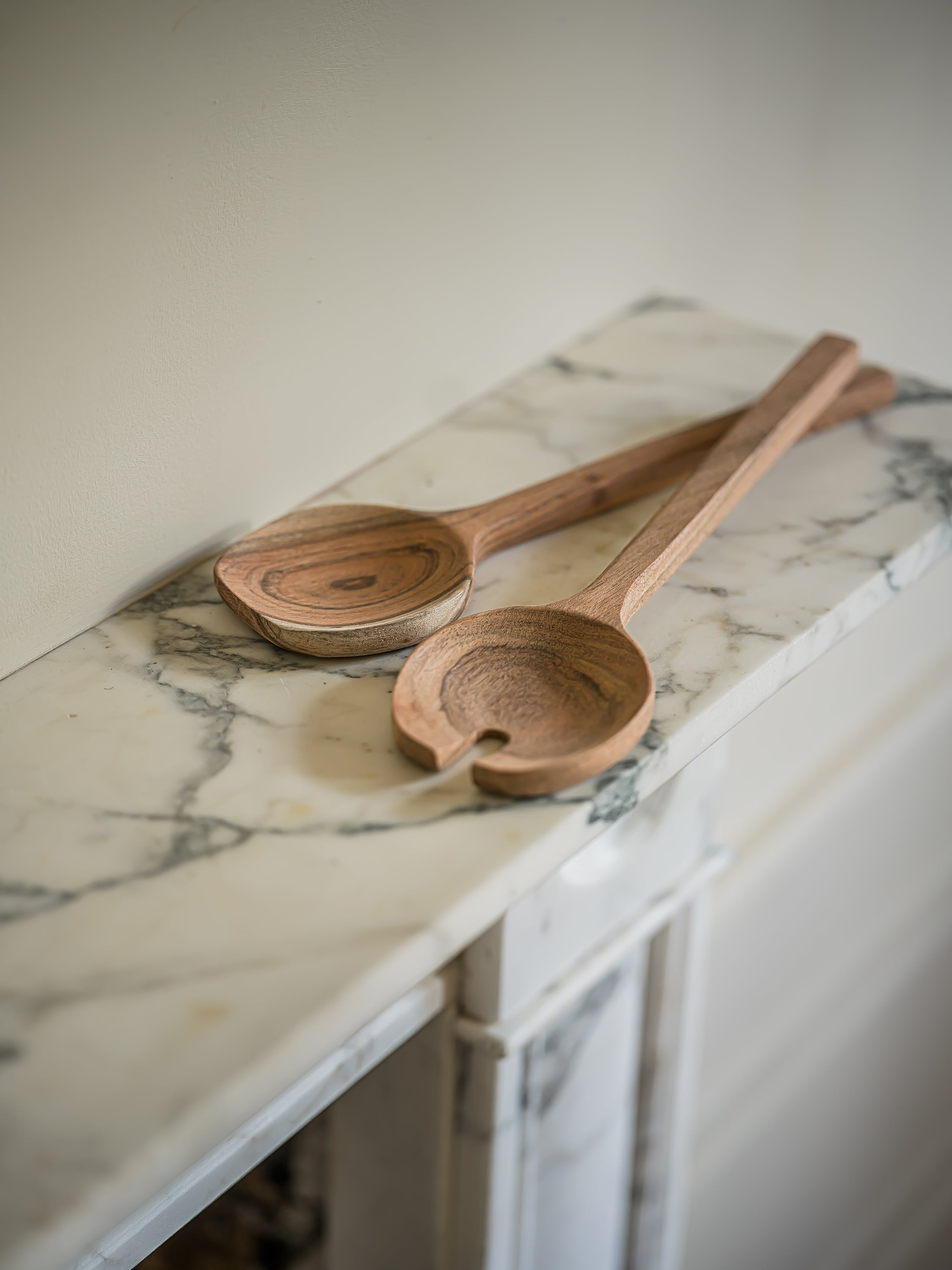 Acacia Wood Salad Servers