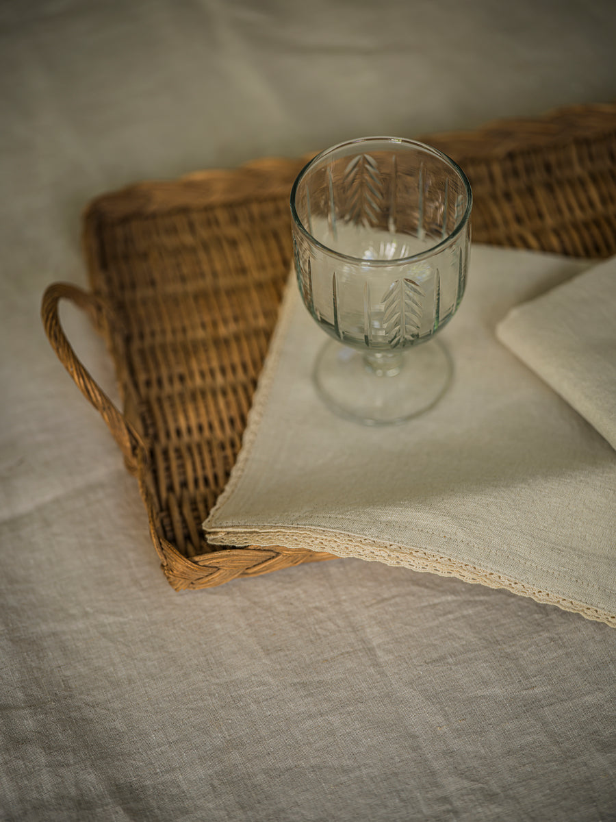 Handblown Glass Tumbler 250ml - Scandi Stripe