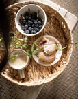 Small Venlig Round Water Hyacinth Tray