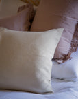 The Kensington Scalloped Cushion | Antique White