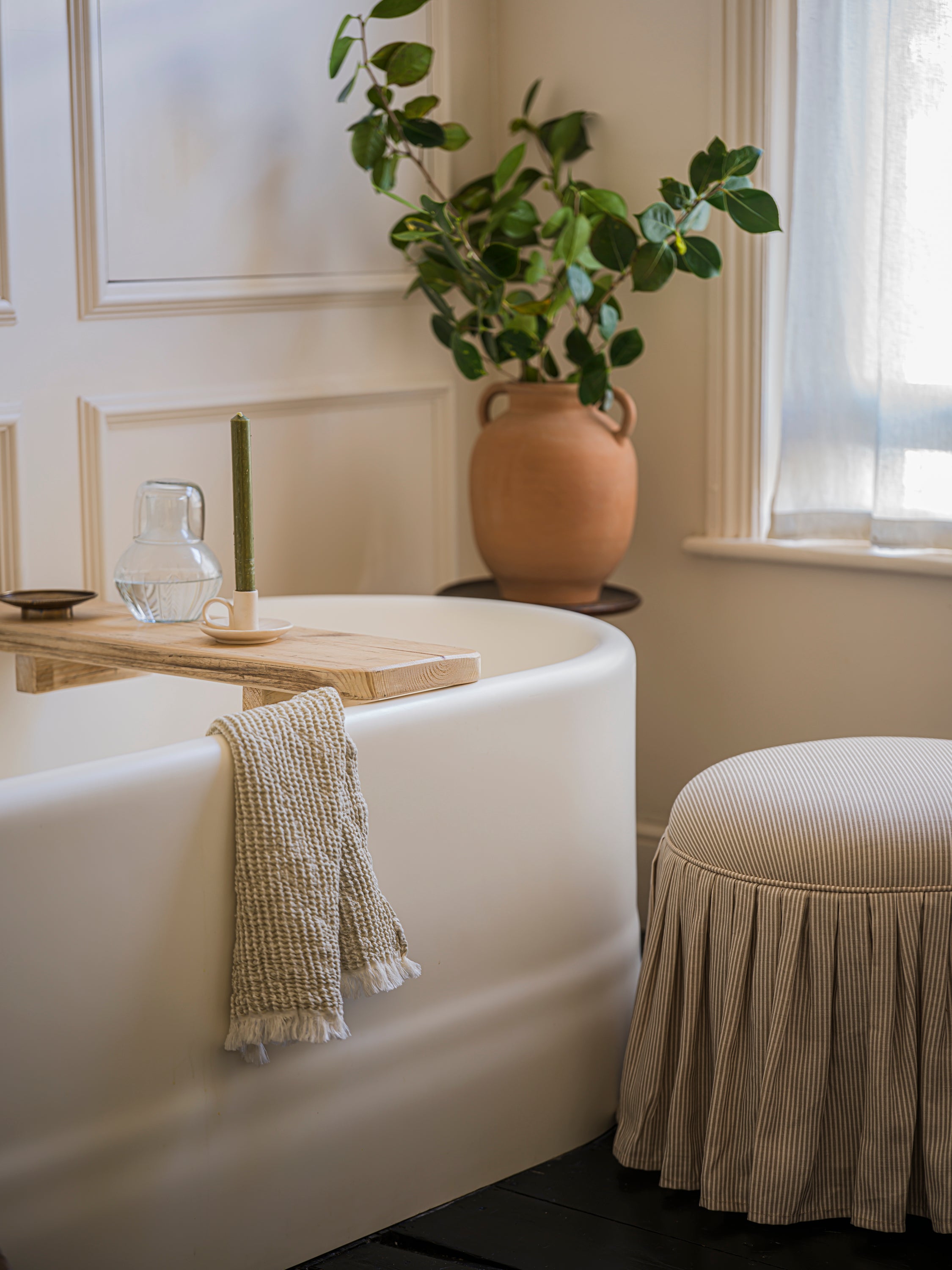 The Romantic Frilly Pouffe