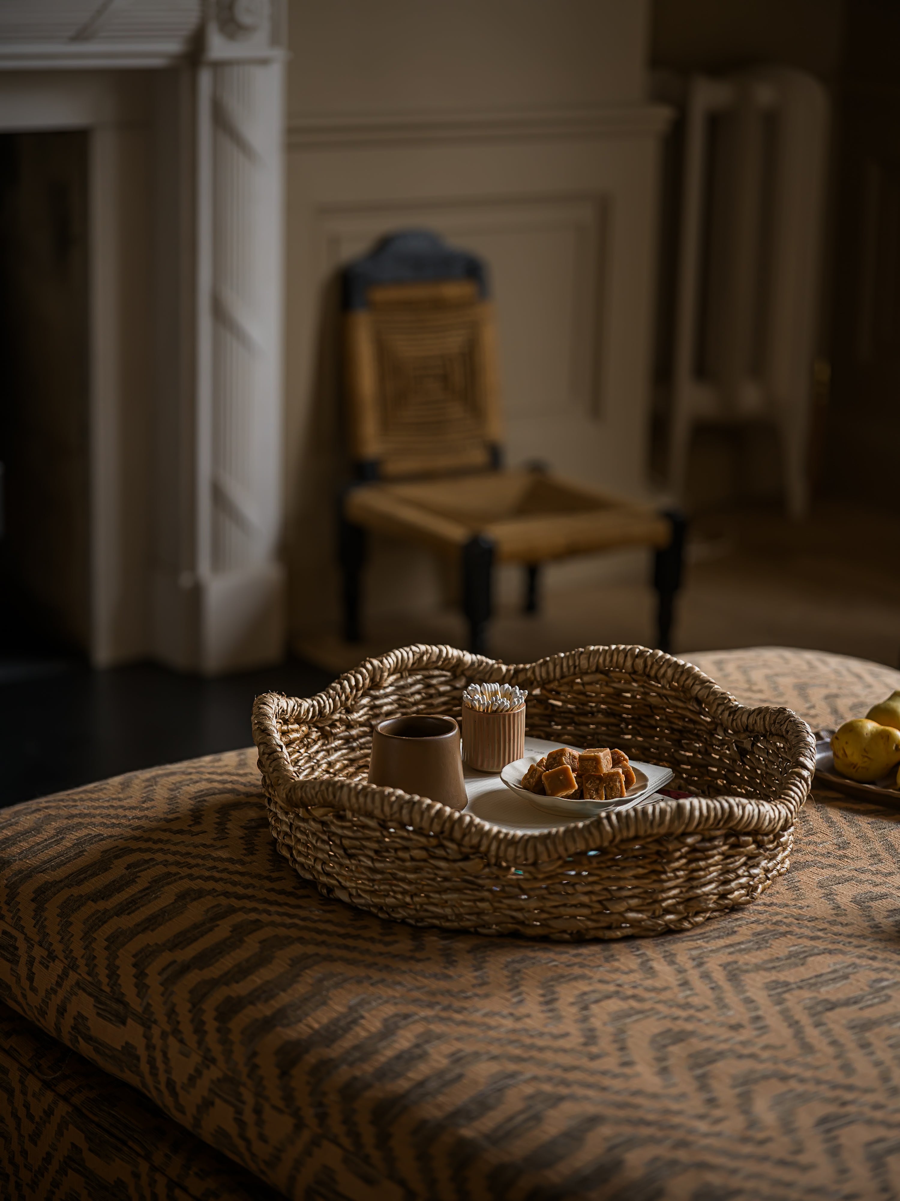 The Norfolk Basket Collection | Handwoven Scalloped