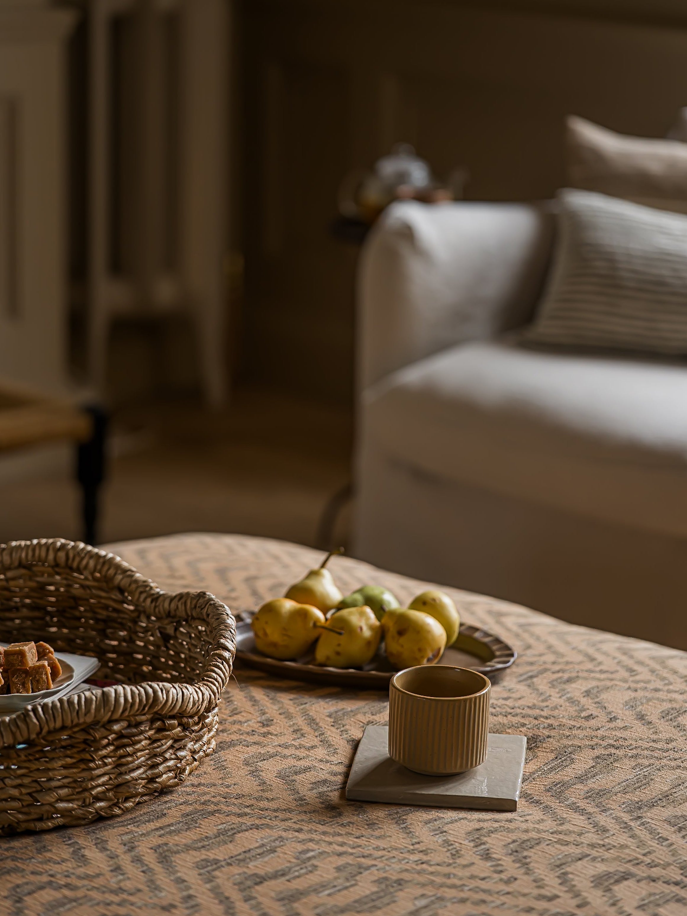 The Norfolk Collection | The Reeded Tea Bowl-Drift Sand