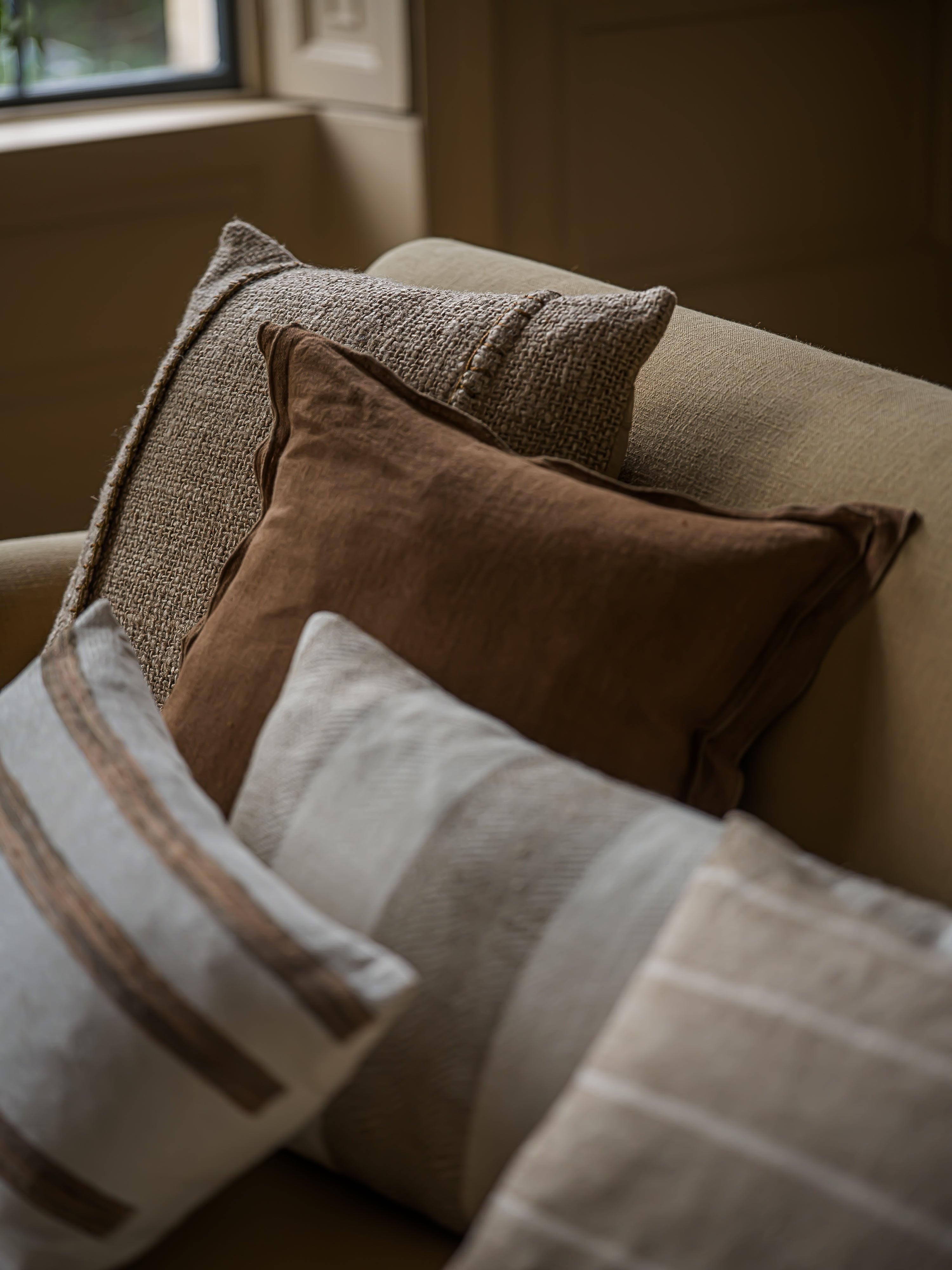 The Norfolk Collection | Thornham Stitch Cushion